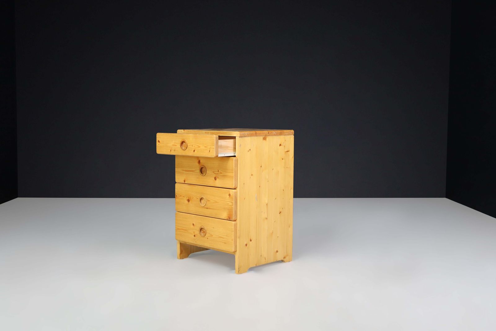 photo furniture Charlotte Perriand Pine Chest Of Drawers For Les Arcs, France 1960s