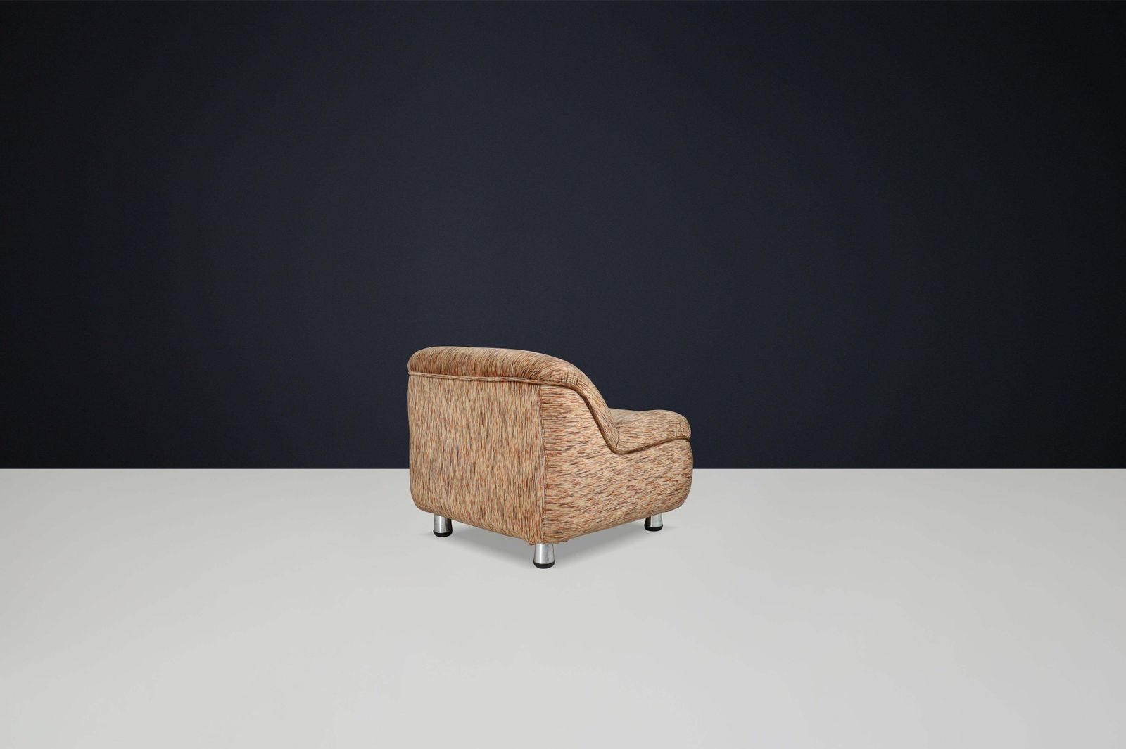 Mid Century Modern Lounge Chairs In The Style Of Guido Faleschini, Italy, 1970s photo vintage