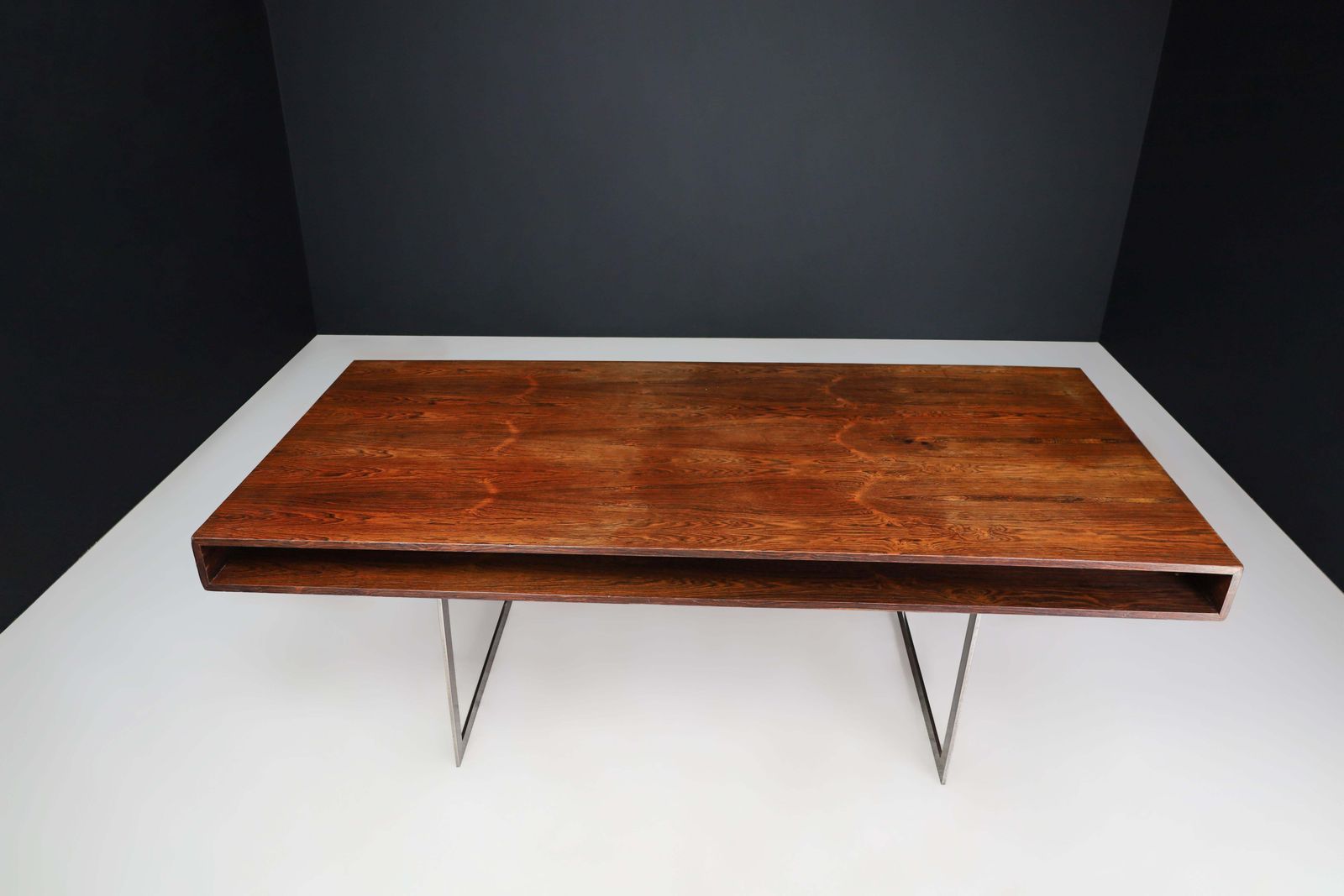 Mid Century Modern Executive Free Standing Desk In The Style Of Bodil Kjær, 1960 photo 5984.0