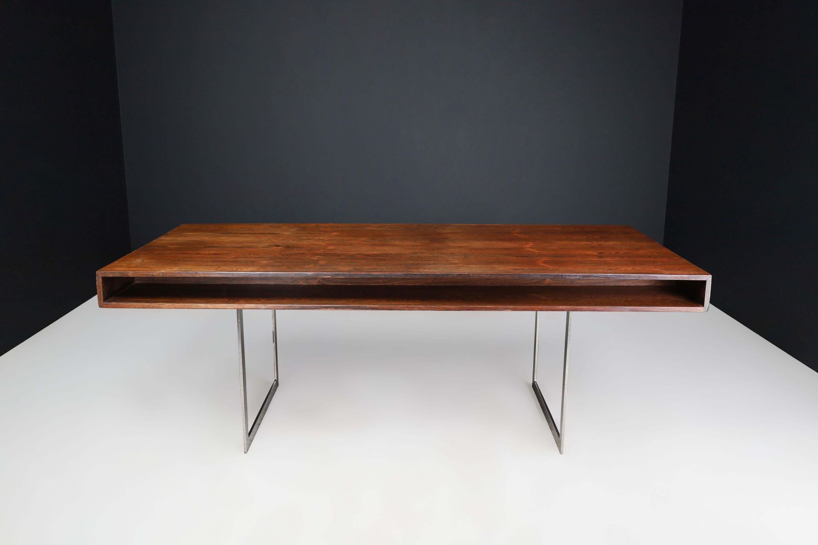 Mid Century Modern Executive Free Standing Desk In The Style Of Bodil Kjær, 1960 photo buy
