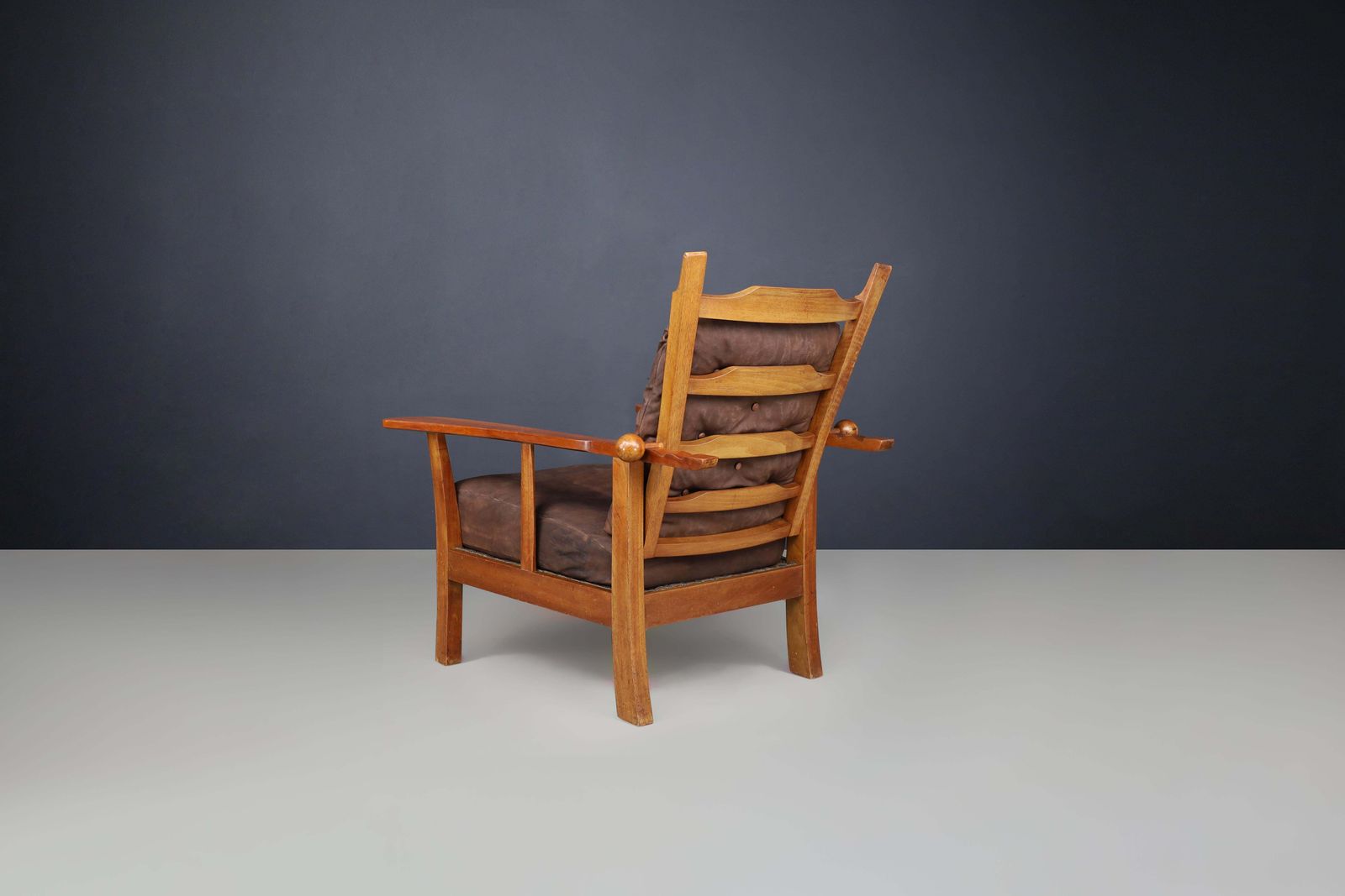 Hugo Gorge, Armchair “Canadian” For Lorenz And Reiche, Austria 1920s photo vinterior