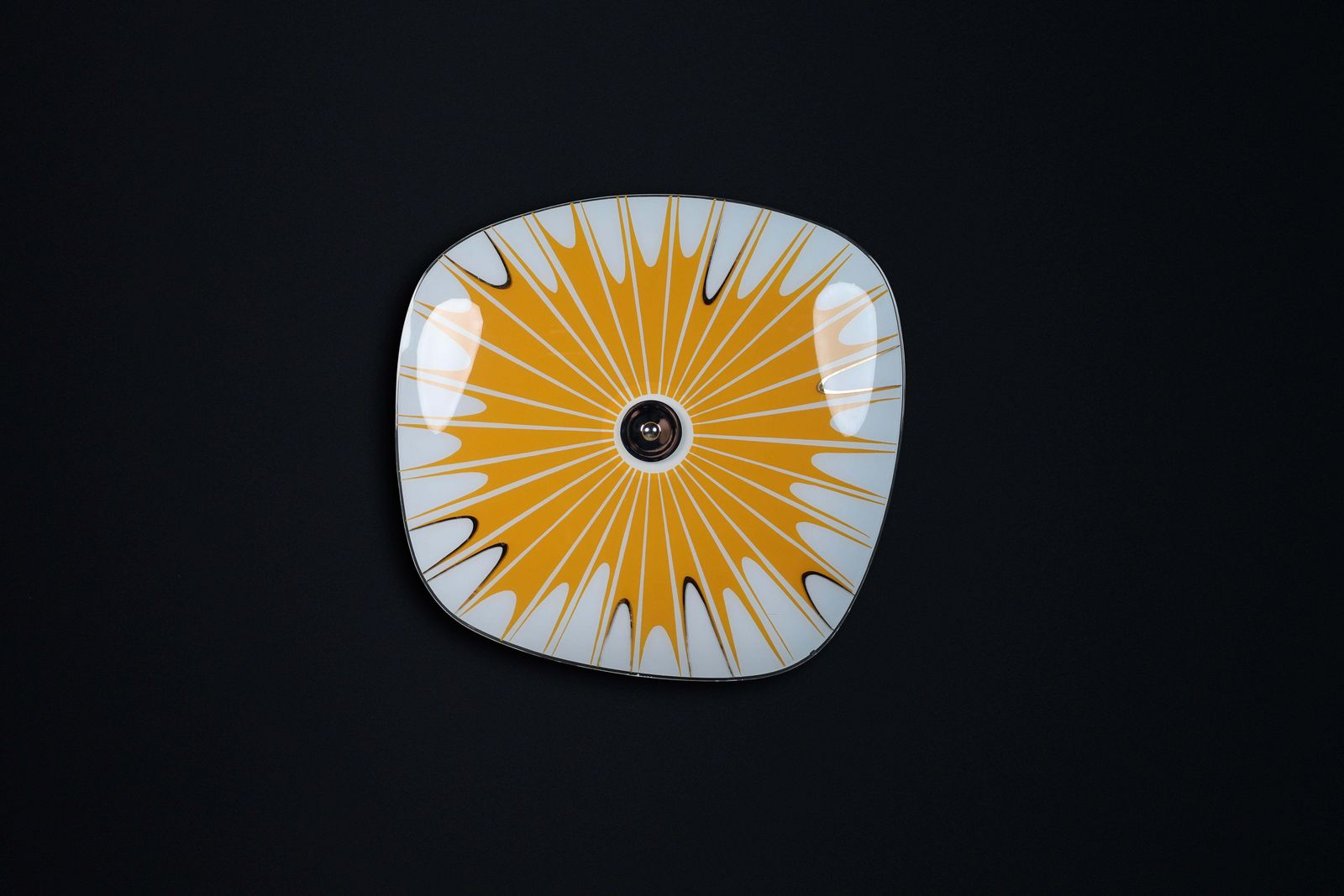 Mid Century Glass Hanging Pendant Or Wall Light Brussels World Expo 1958 (No:1) photo furniture