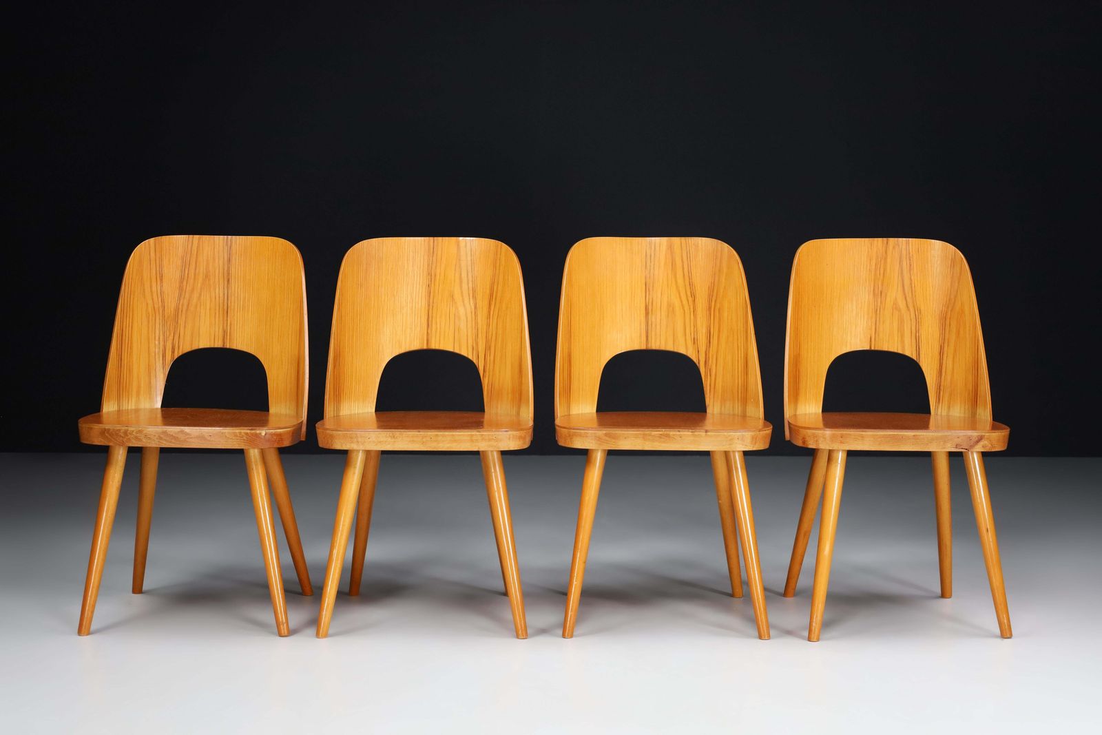 Oswald Haerdtl Set Of Four Chairs, The 1950s photo furniture