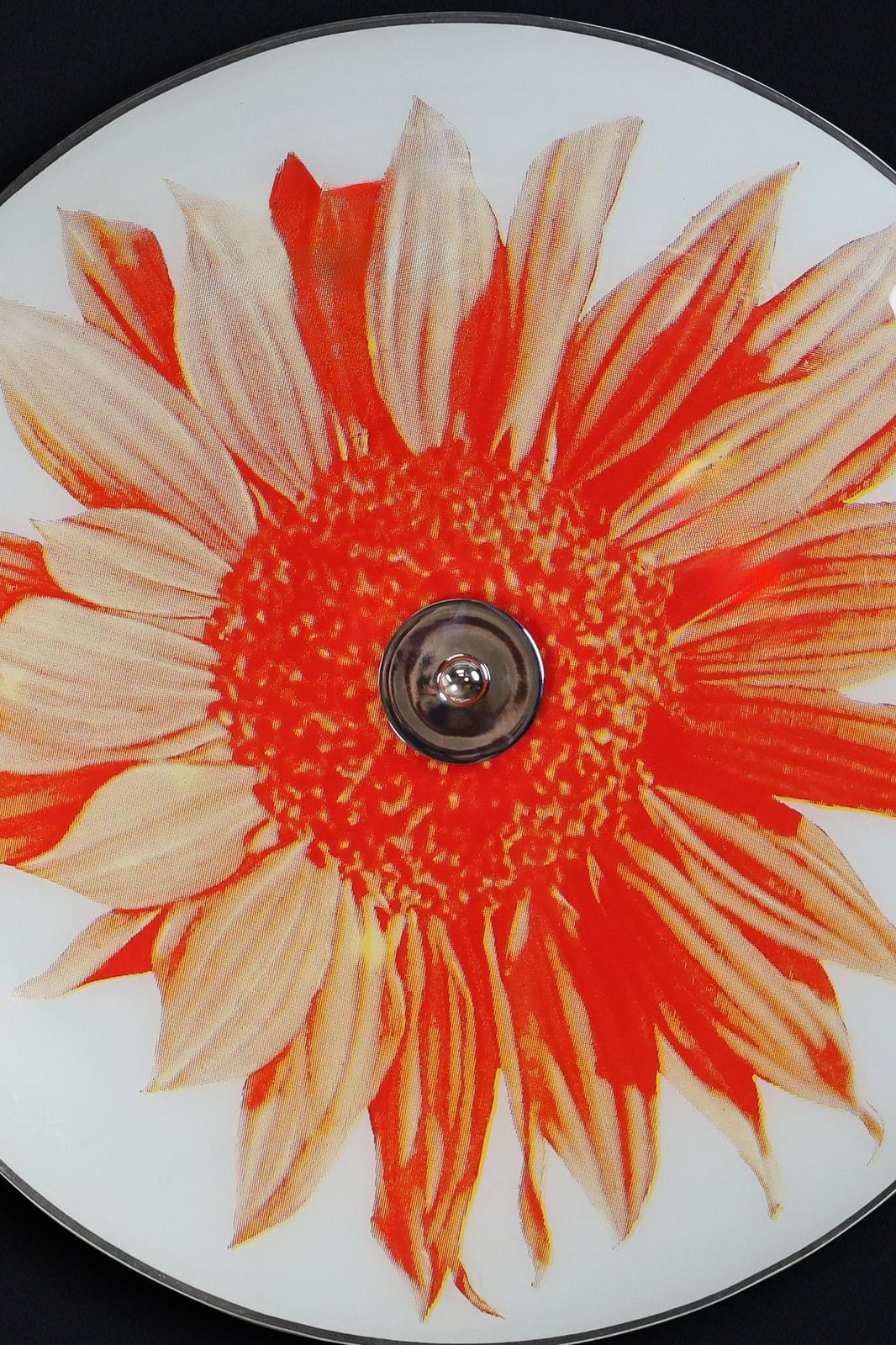 Mid Century Glass Hanging Pendant Or Wall Light Brussels World Expo 1958 (No:8) photo for sale