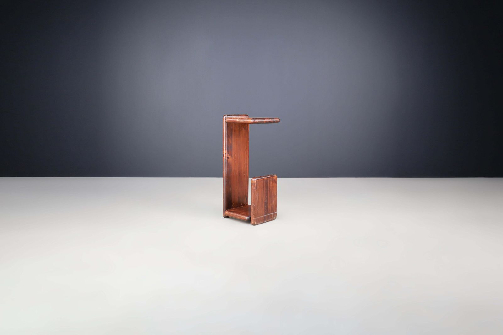 photo for sale Set Of Four Solid Pine Bar Stools Or Benches, The Netherlands, 1970s