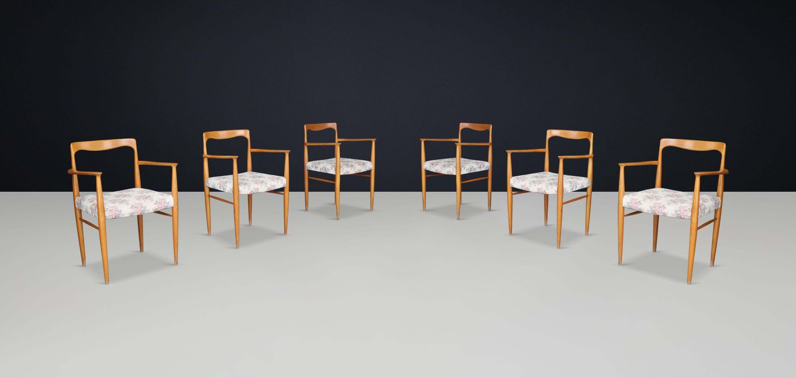 Set Of Dining Chairs By Sedláček & Vyčítal, Czechoslovakia, 1970s — 24 Available photo furniture