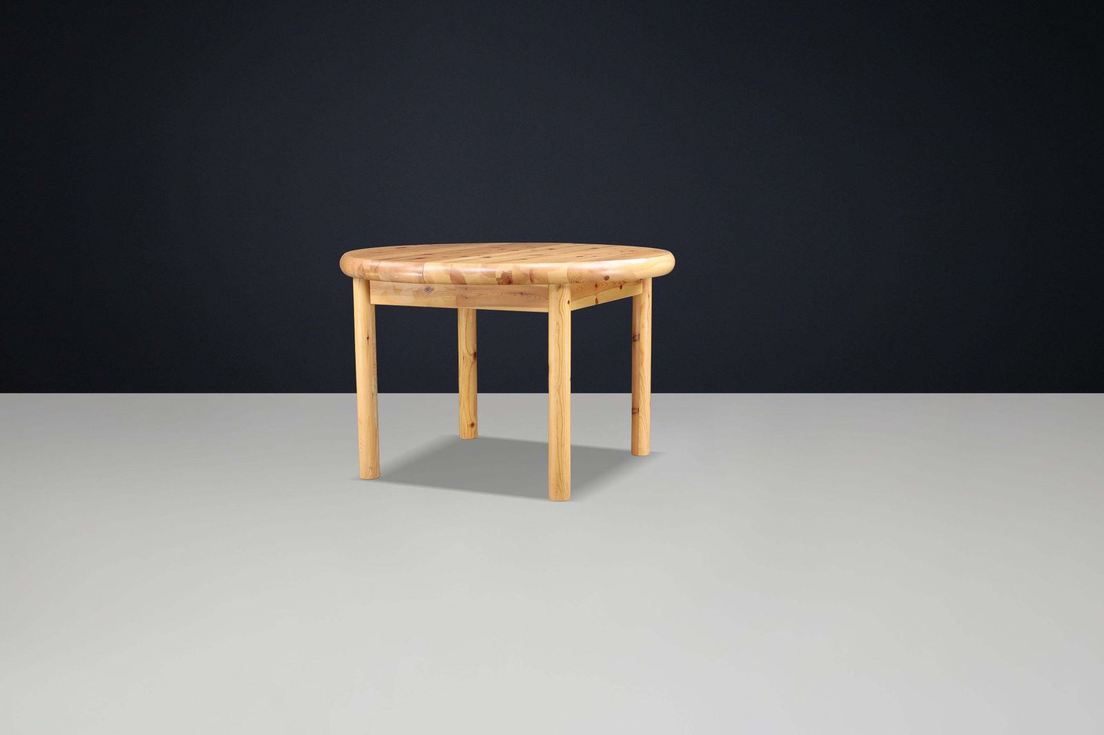 Rainer Daumiller, Extendable Dining Table, Solid Pine, Denmark, 1970s photo furniture
