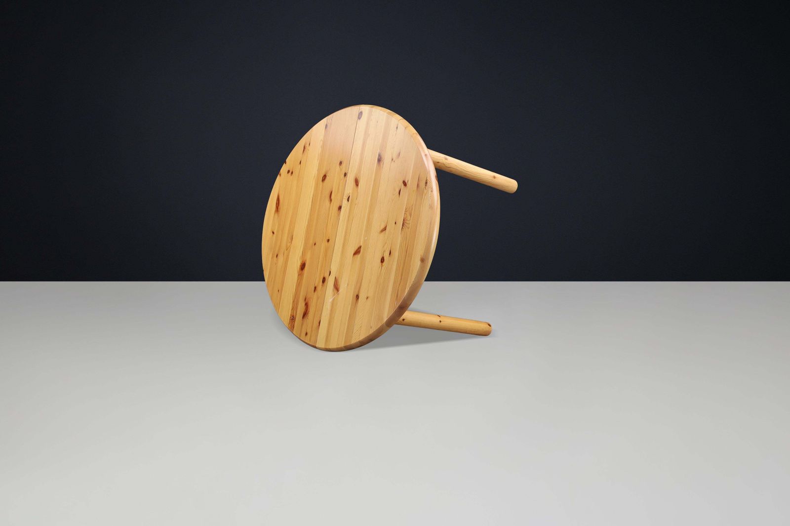 Rainer Daumiller, Extendable Dining Table, Solid Pine, Denmark, 1970s photo vintage