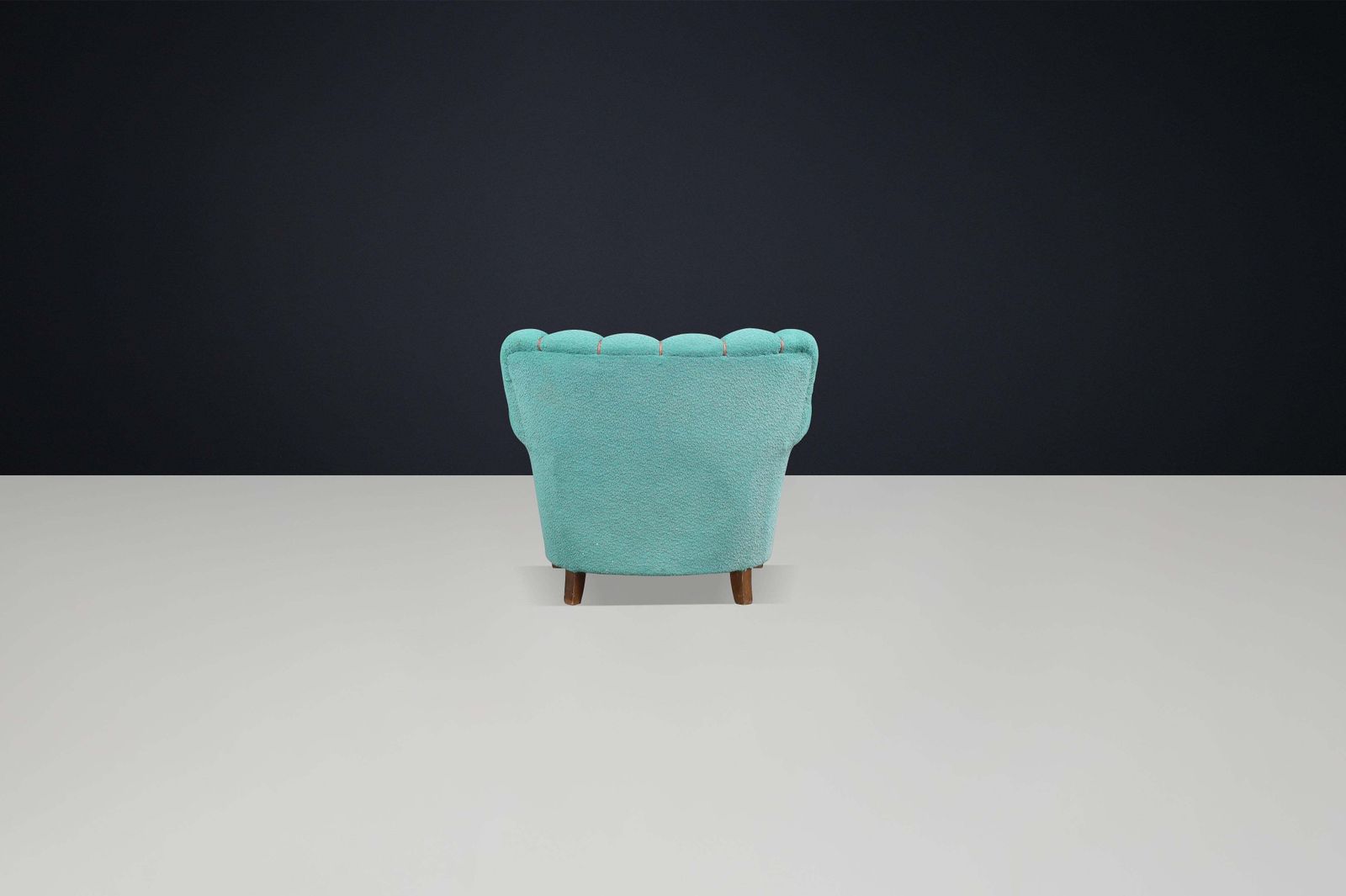 Jindřich Halabala Armchair With Original Upholstery, Czechoslovakia, 1930s photo vinterior