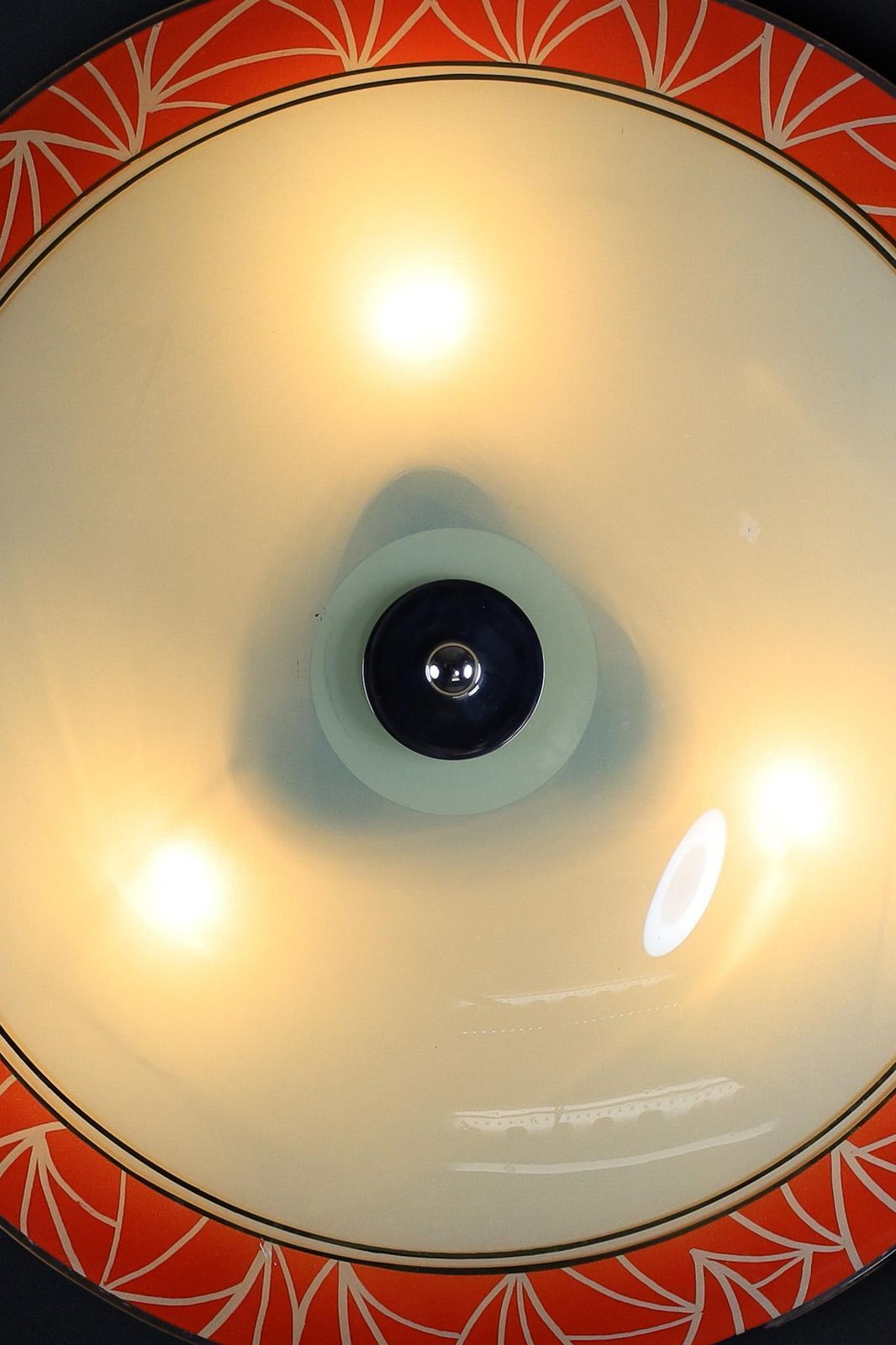 Mid Century Glass Hanging Pendant Or Wall Light Brussels World Expo 1958 (No34) photo buy