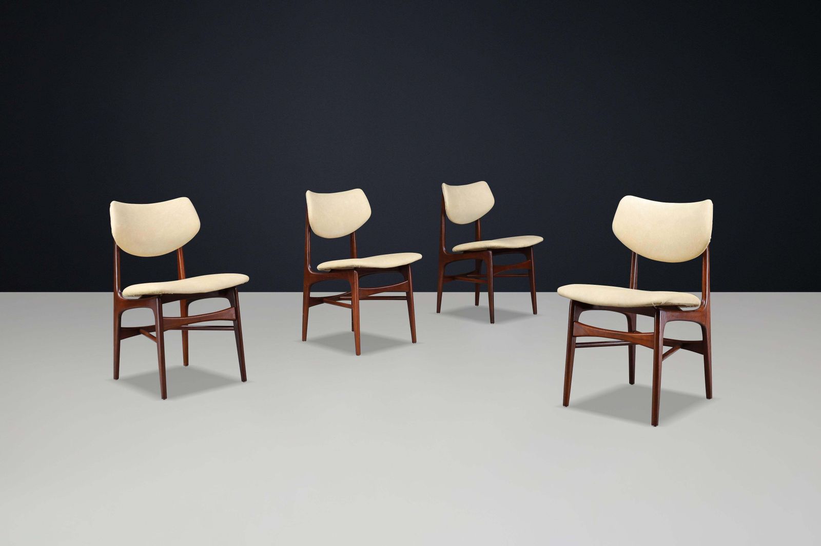 Mid Century Hamar Dining Chairs By Louis Van Teeffelen For Wébé The Netherlands photo furniture