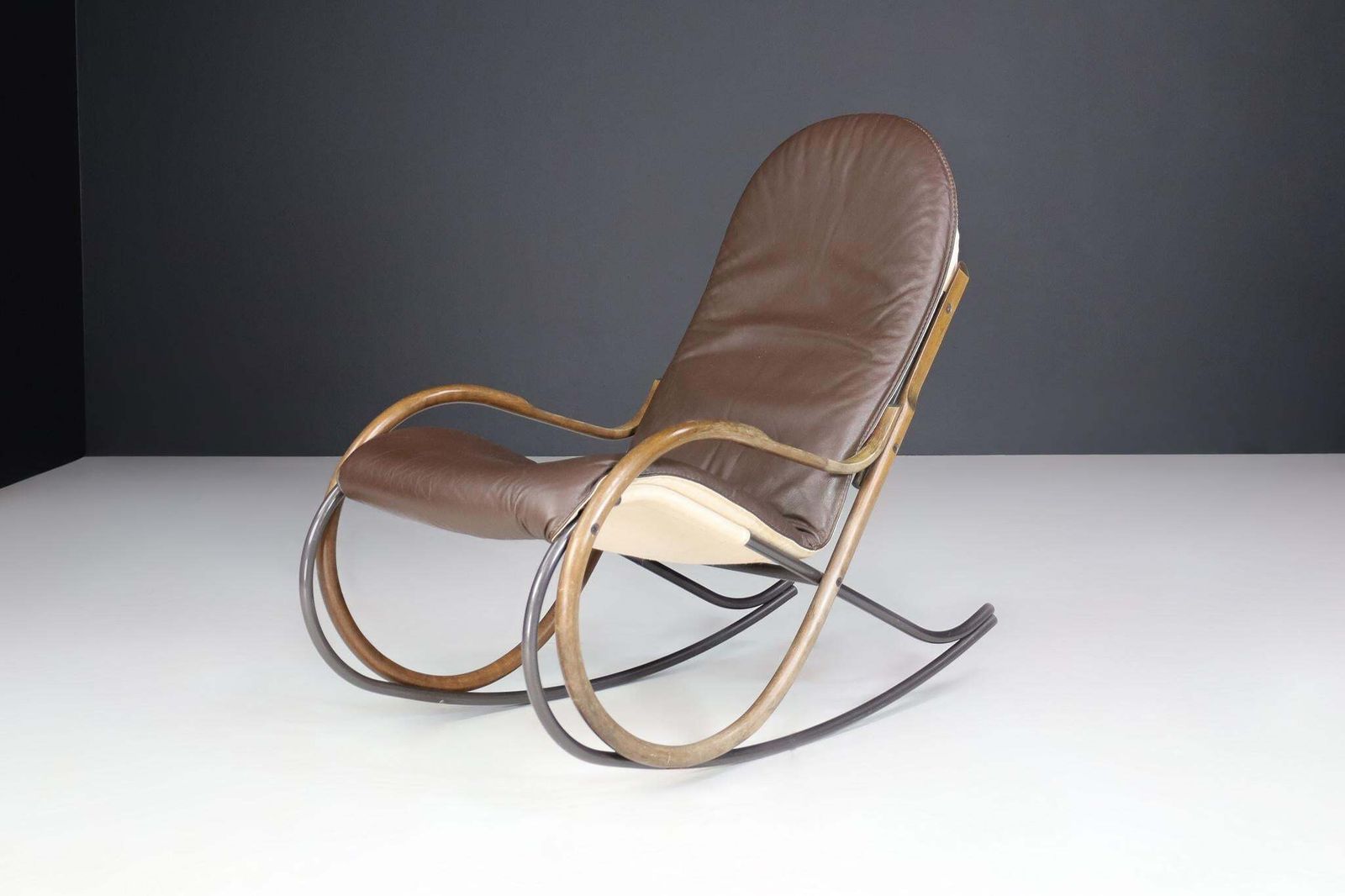 Nonna Rocking Chair By Paul Tuttle For Strässle, Switzerland, 1970s photo furniture