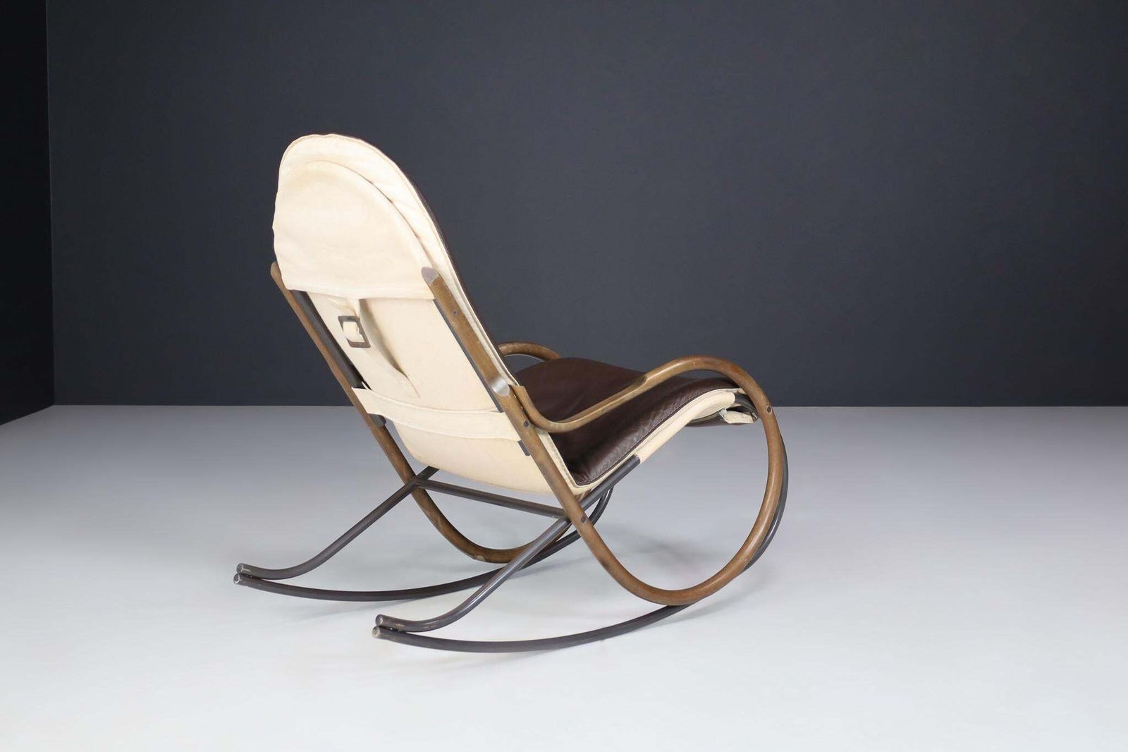 Nonna Rocking Chair By Paul Tuttle For Strässle, Switzerland, 1970s photo 1809.0