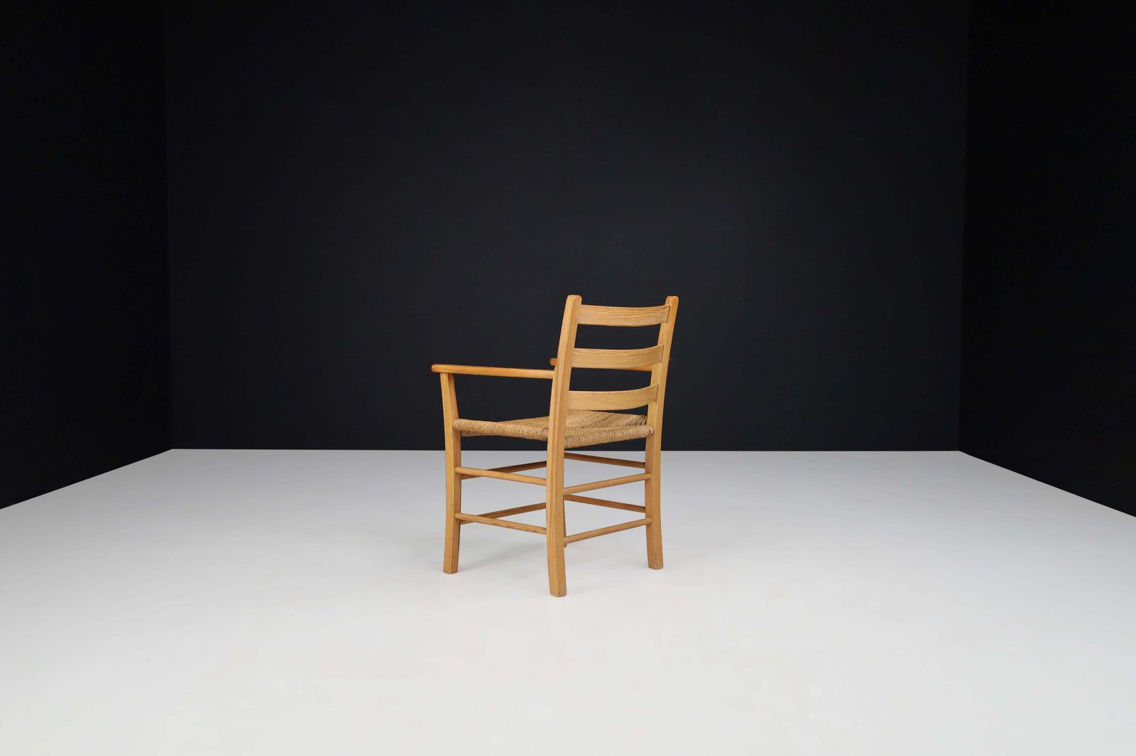 Danish Pine And Rope Armchair, 1960s – Nordic Minimalism photo 1064.0