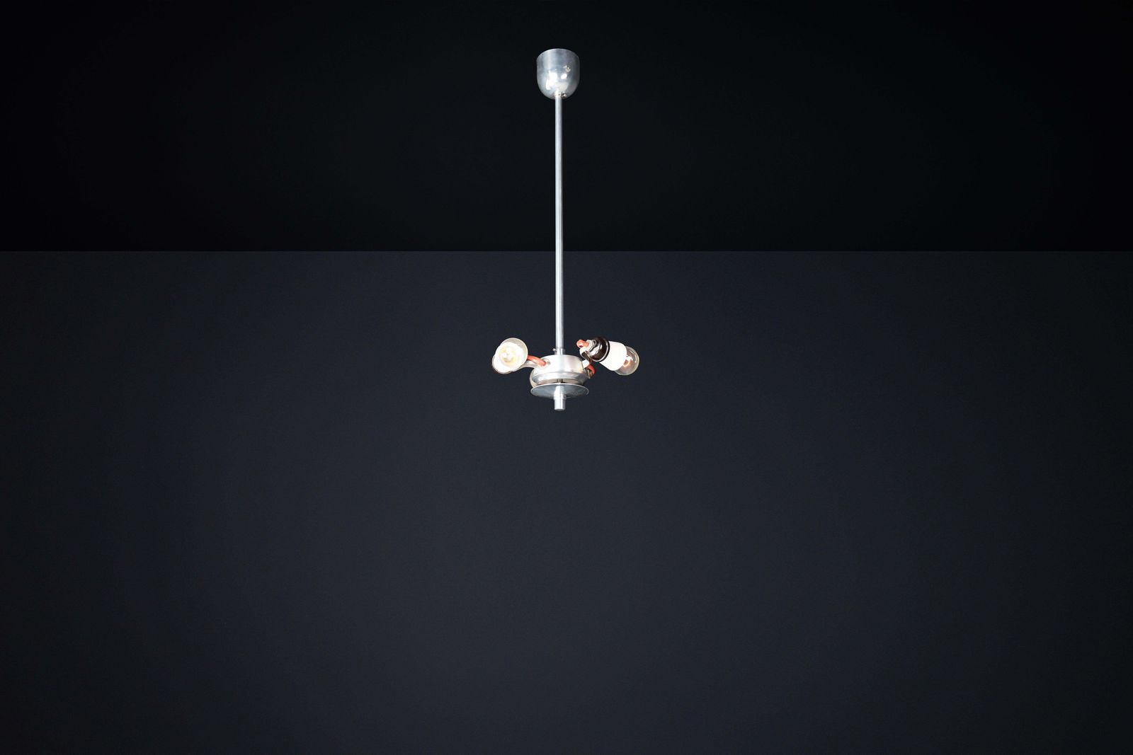photo furniture Mid Century Glass Hanging Pendant Or Wall Light Brussels World Expo 1958 (No:2)