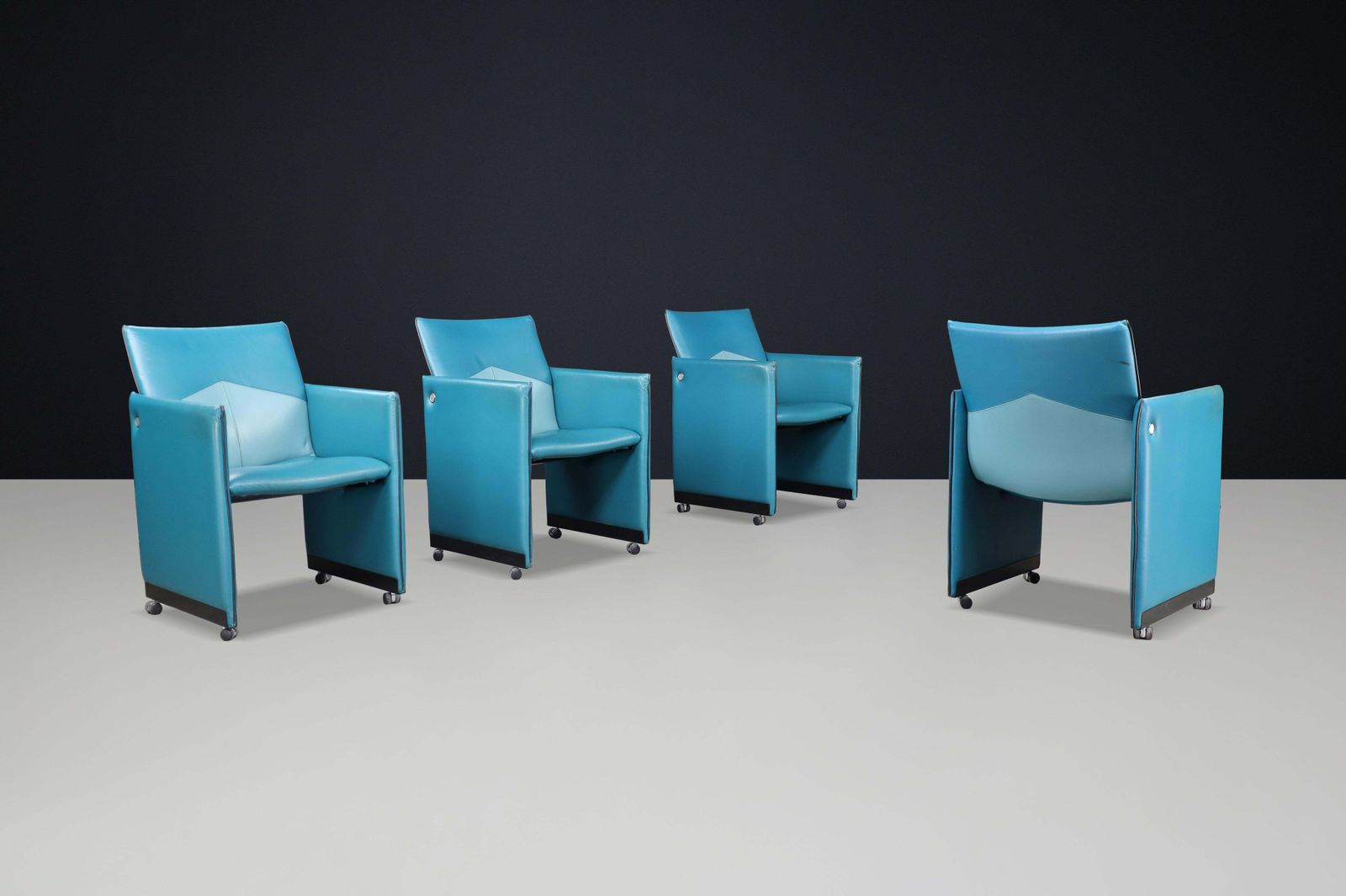 Postmodern Montana Armchairs By Geoffrey Harcourt For Artifort, 1980s – Set Of 4 photo for sale