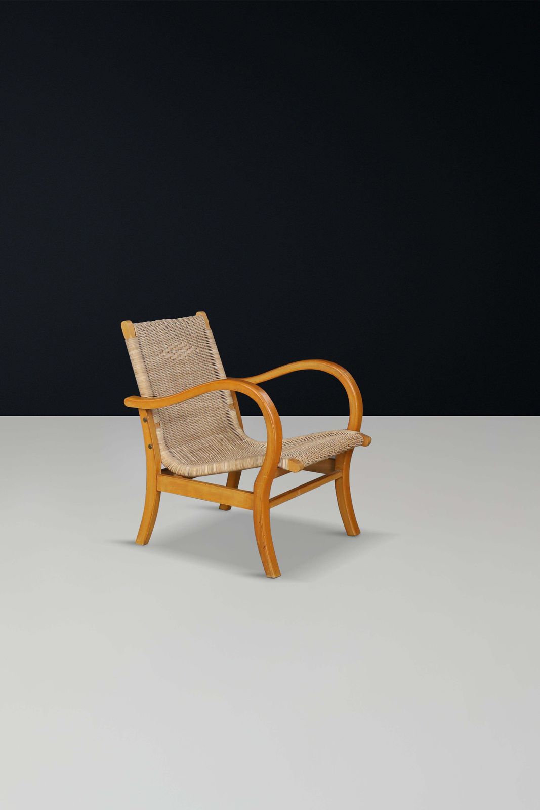 Art Deco Bauhaus Lounge Chairs By Erich Dieckmann, Germany, 1930 photo vintage