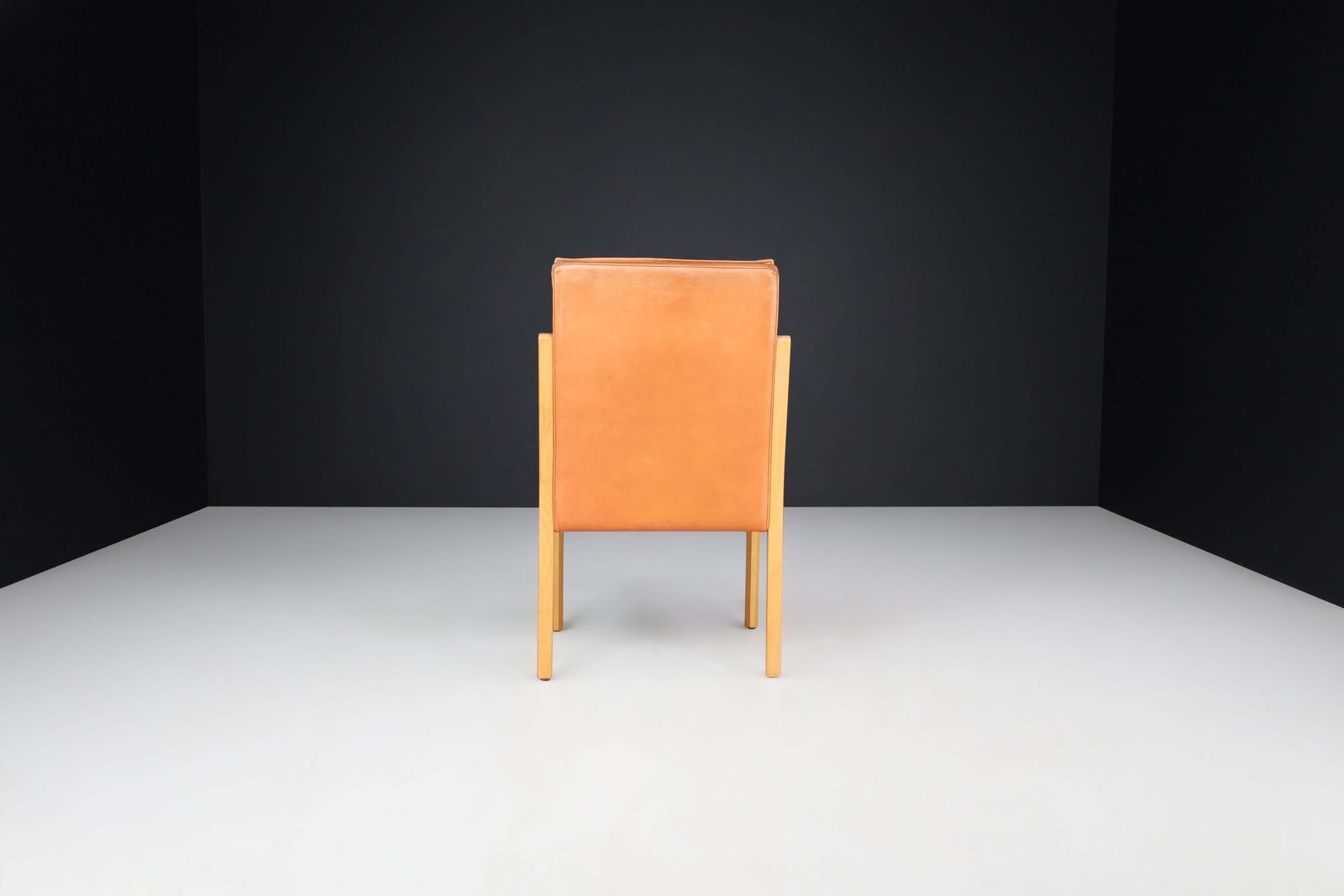 Walter Knoll Set Of 16 Dining Room Chairs In Bentwood And Leather, Germany 1970s photo 7556.0