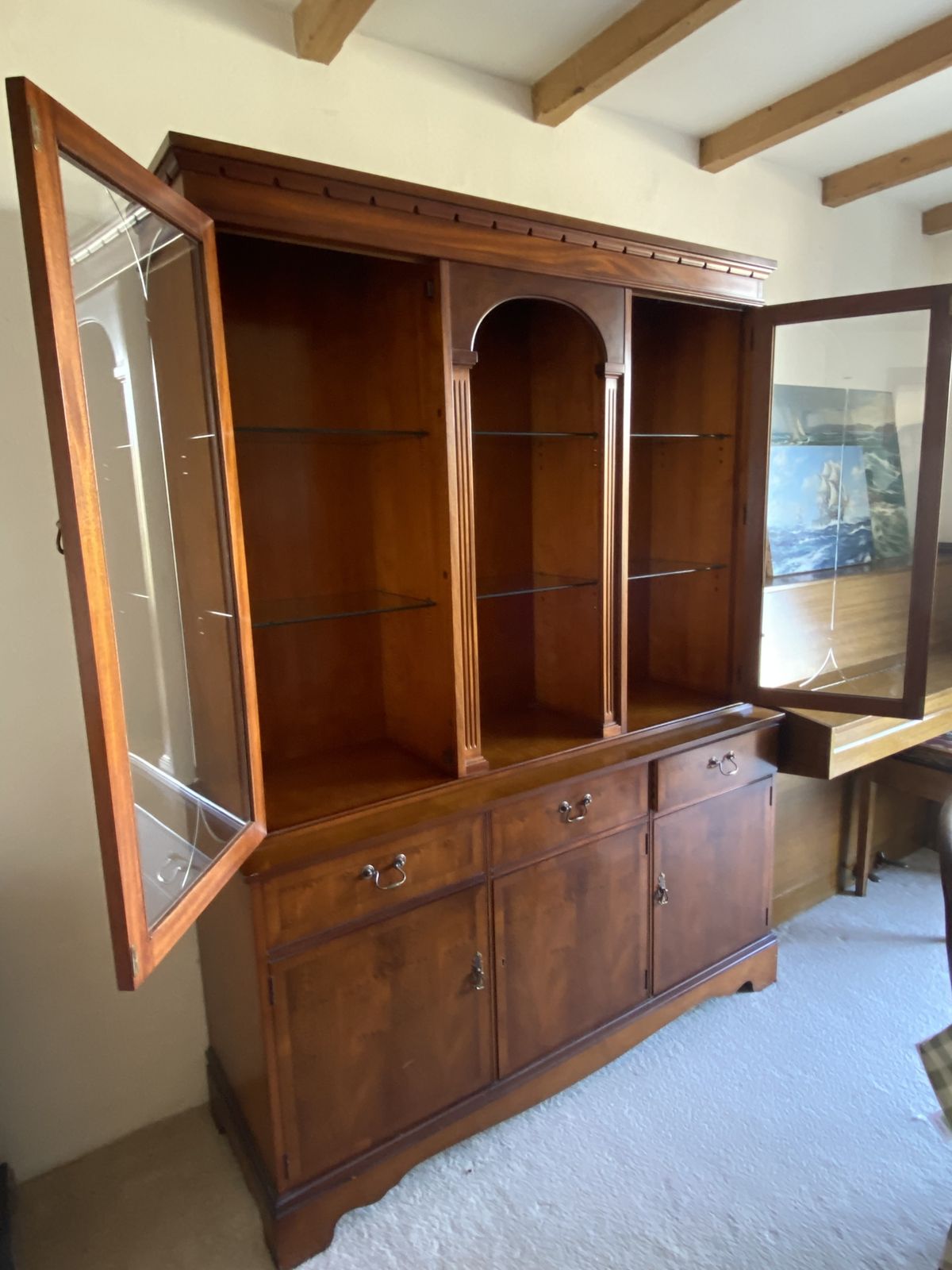 Mahogany Display Cabinet (Strongbow Furniture) photo furniture