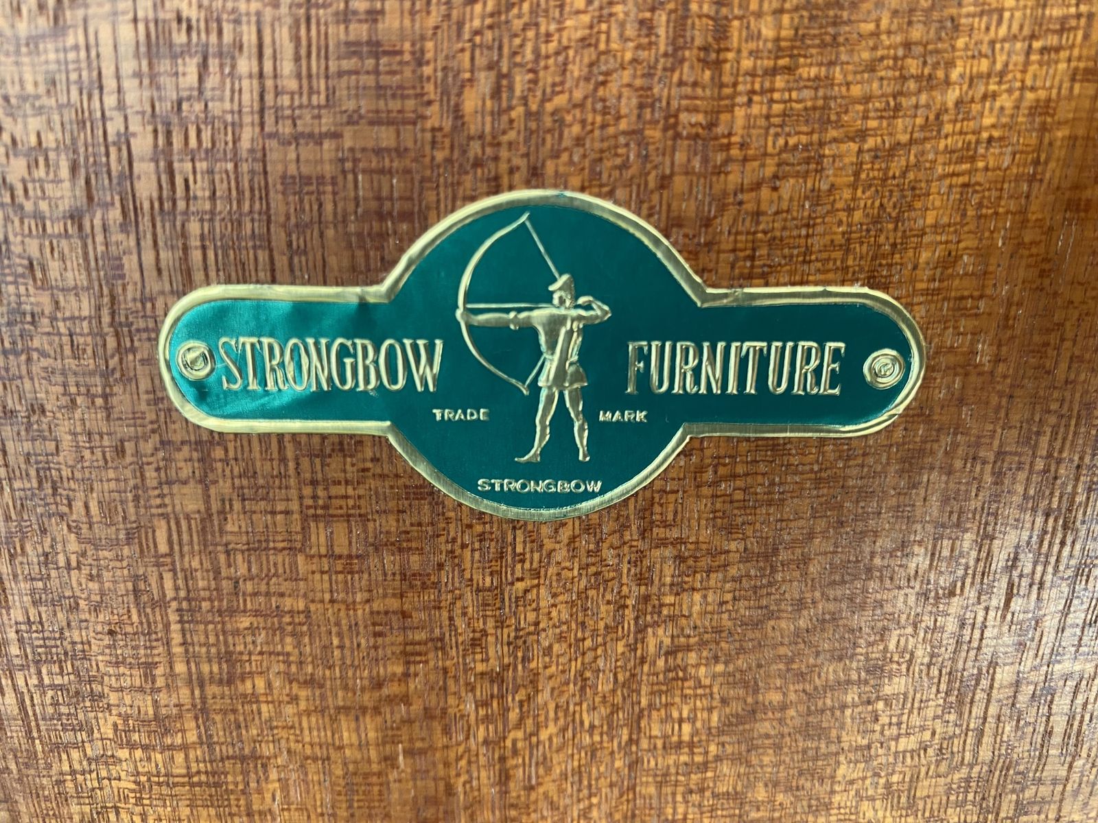 Vintage Mahogany Corner Cabinet (Strongbow Furniture) photo for sale