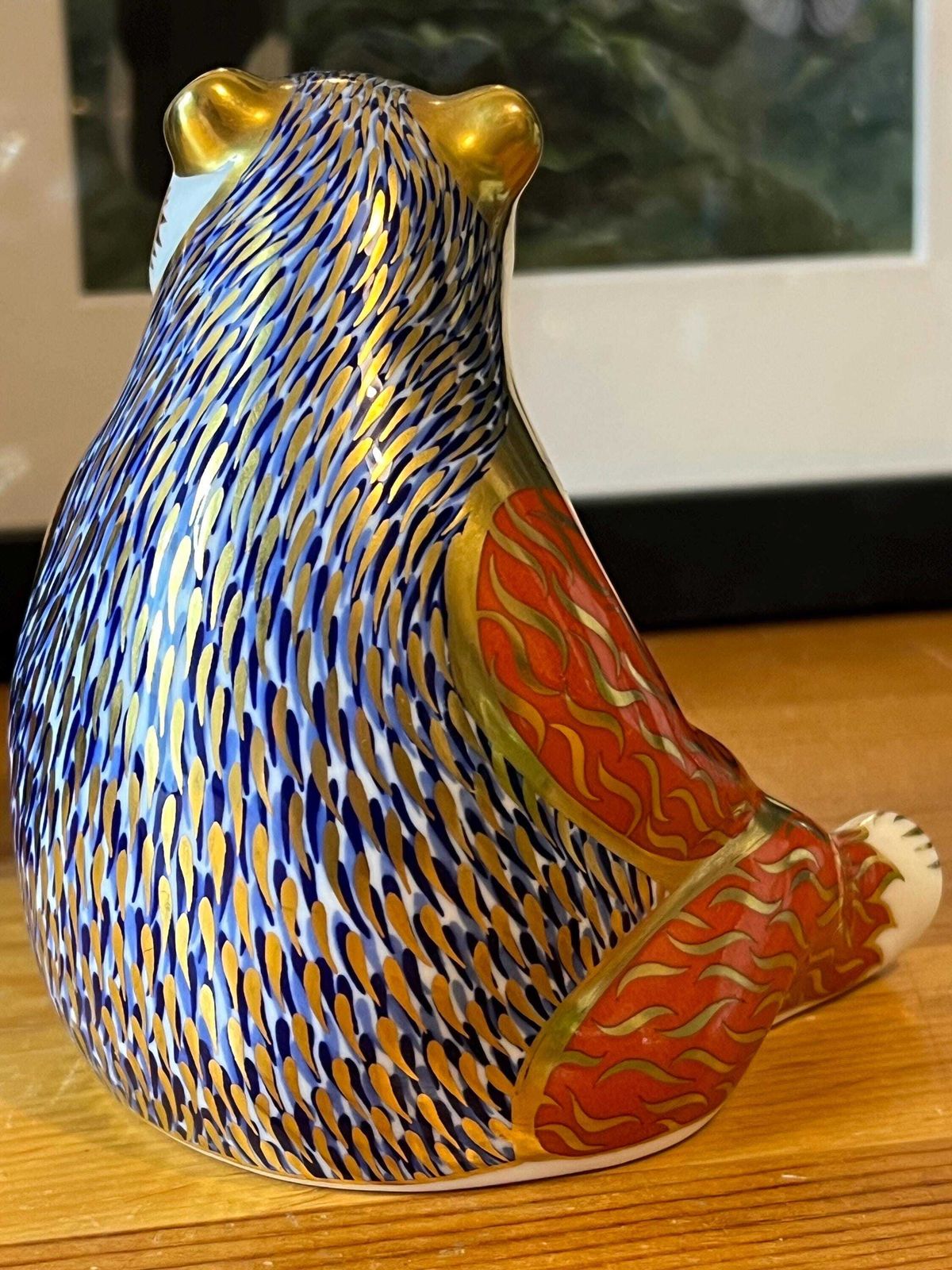 Royal Crown Derby ‘Gold Standard’ Bear First Grade. Highly Collectible C1993 photo furniture