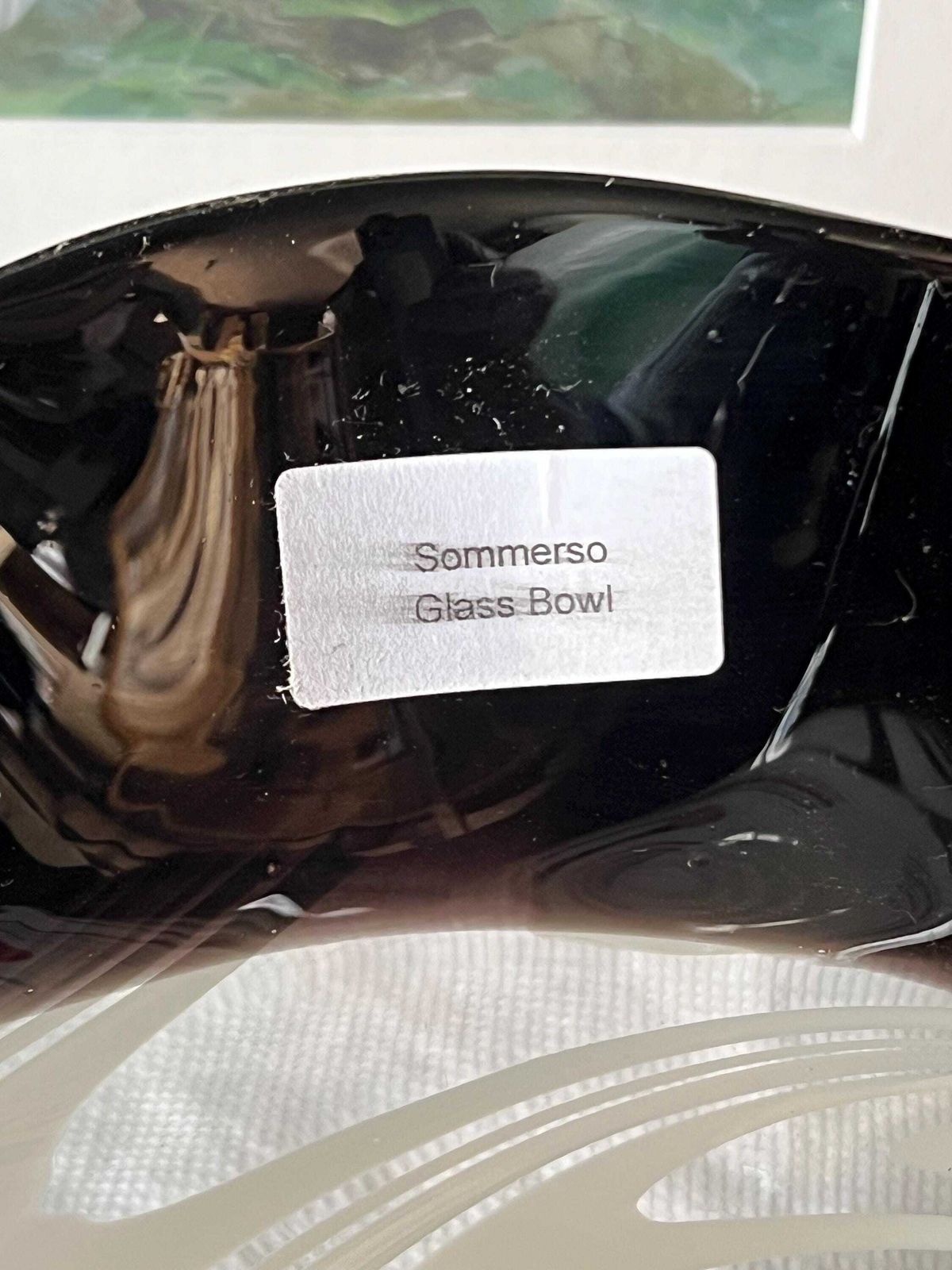 Large Murano Glass Bowl( Sommerso Style). Highly Collectible. Exquisite Piece Of Craftsmanship. photo buy