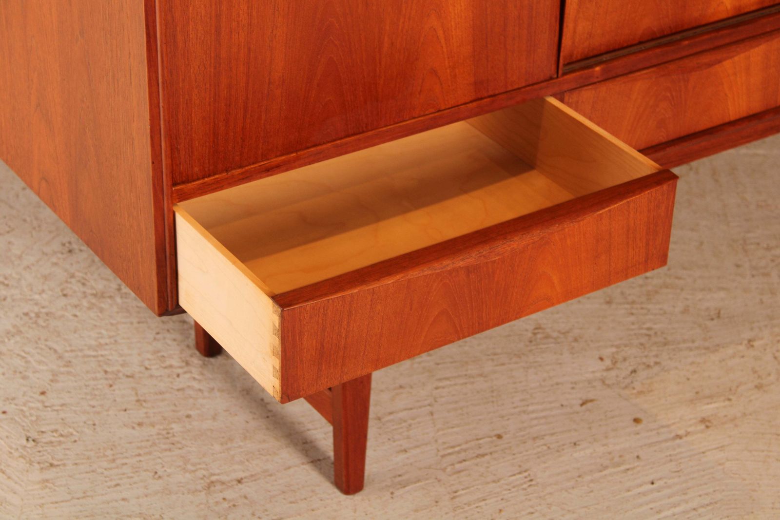 Danish Mid Century Teak Highboard By E.W. Bach, Circa 1960s photo buy
