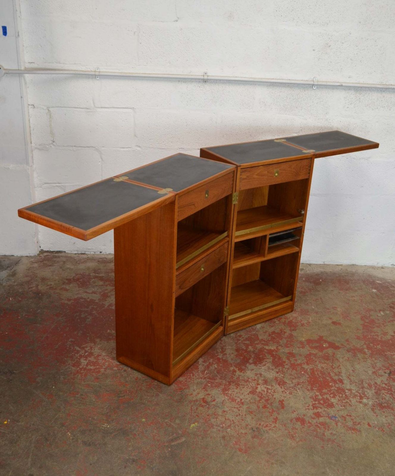 A Mid Century Metamorphic Cocktail Cabinet By Reno Wahl Iversen For Dyrlund photo for sale