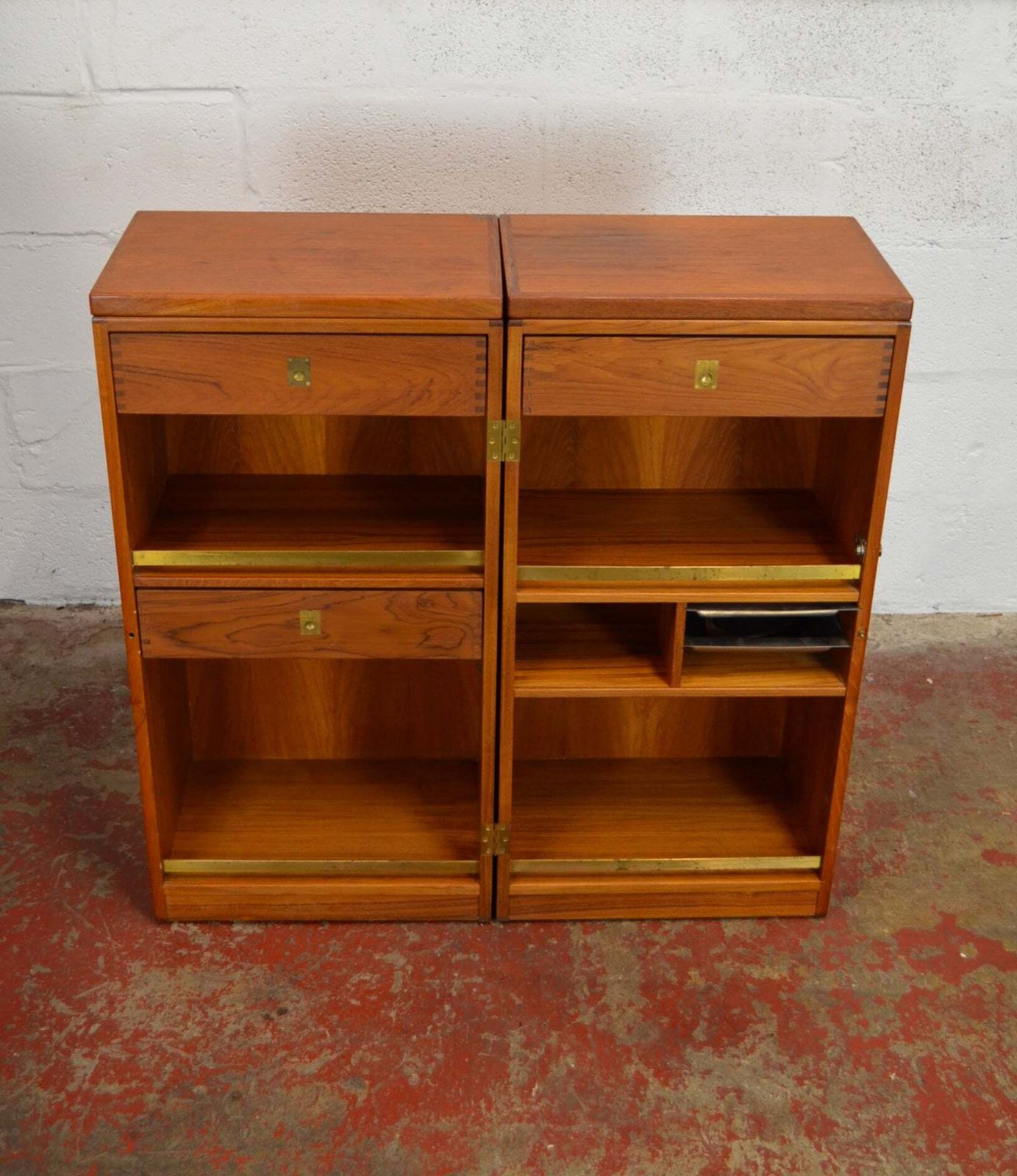A Mid Century Metamorphic Cocktail Cabinet By Reno Wahl Iversen For Dyrlund photo Furniture