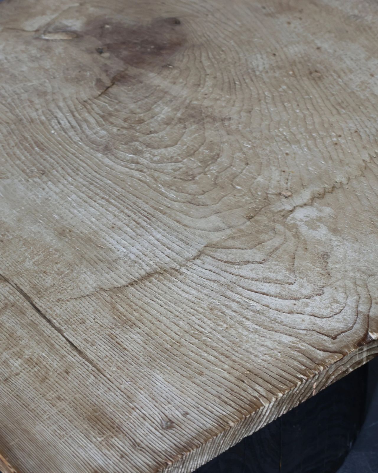 Large Dug Out Cedar Japanese Coffee/Sofa Table (1) photo vinterior