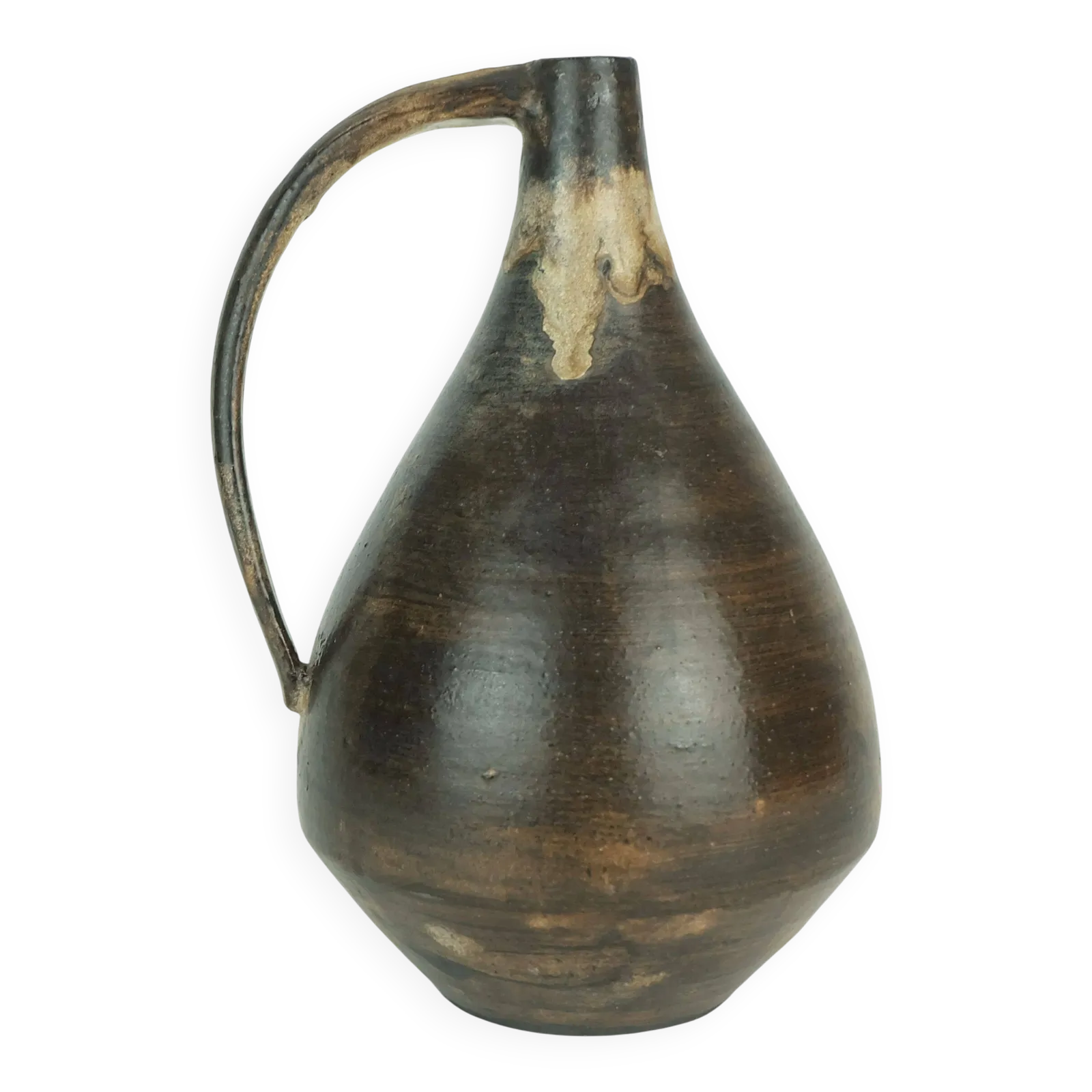 Danish Modern Ceramic Vase Studio Pottery Conny Walther Denmark 1960s 70s