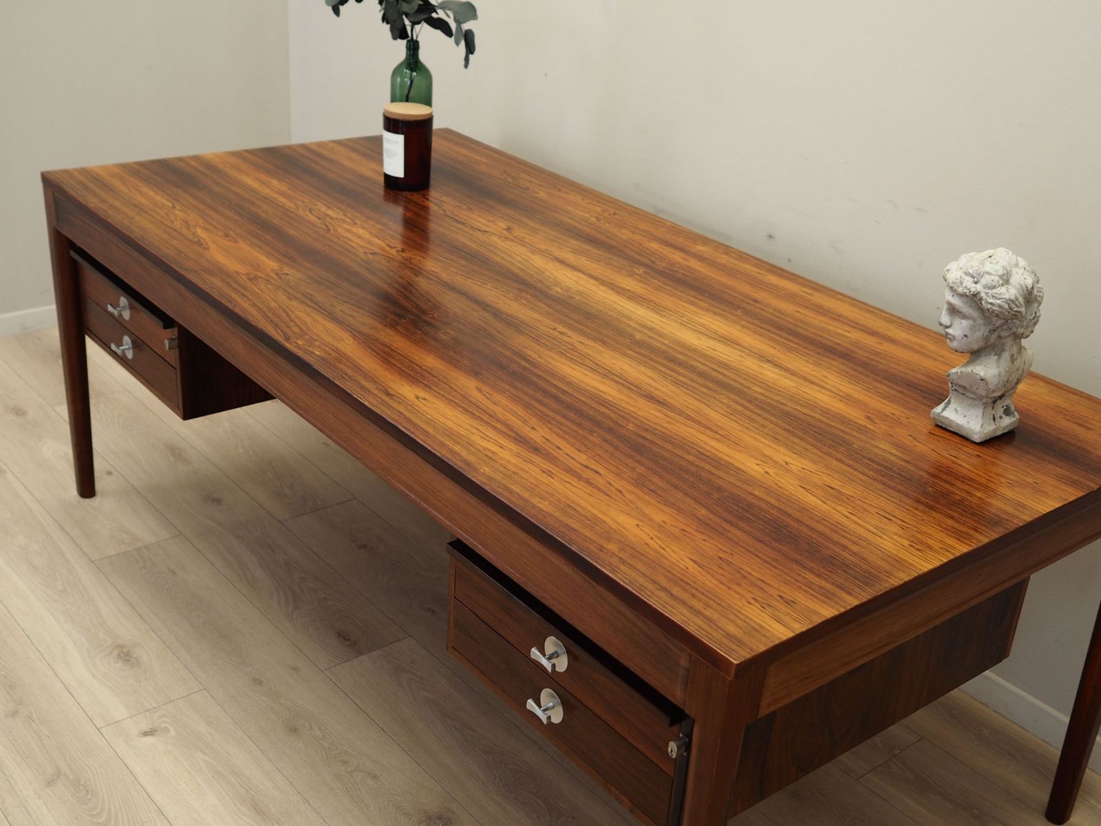 Diplomate Vintage Desk Danish Design 1970s Designer Finn Juhl Manufacturer France And Son photo 7989.0