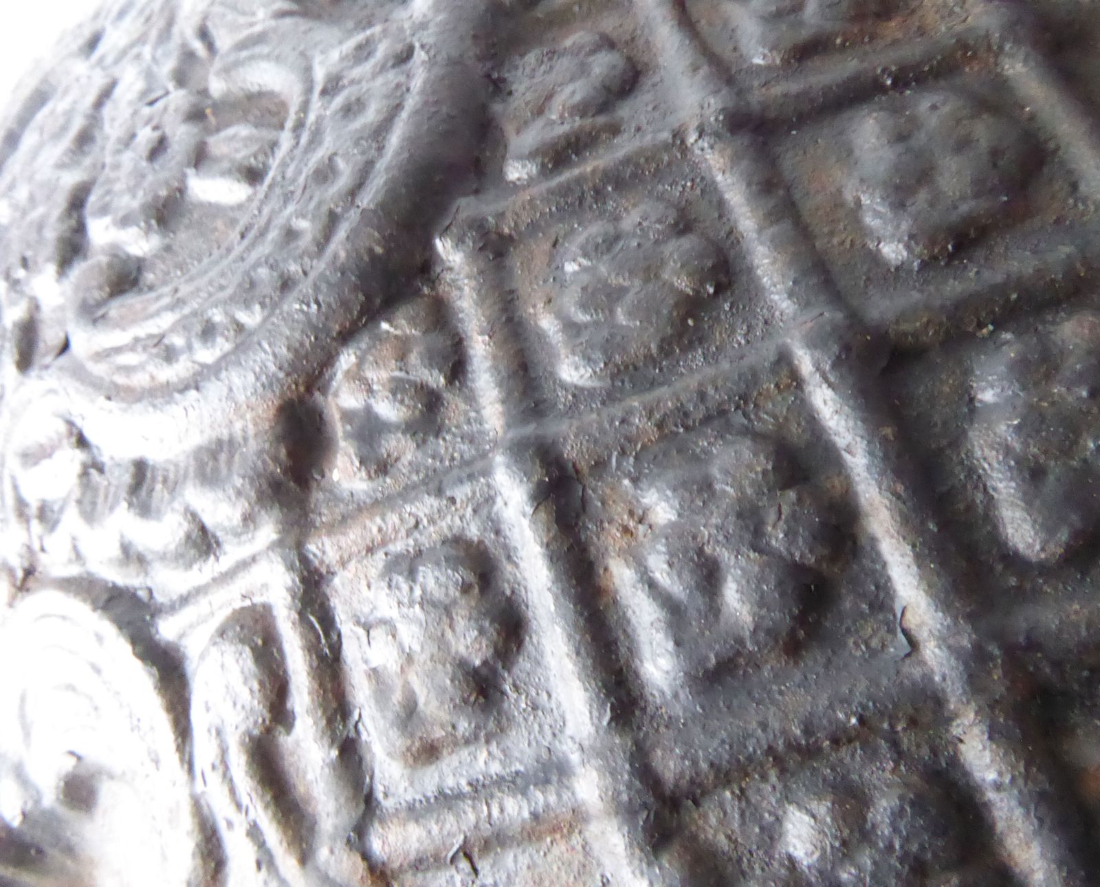 Antique French Cast Iron Jardinière, Large Decorative Planter photo vinterior
