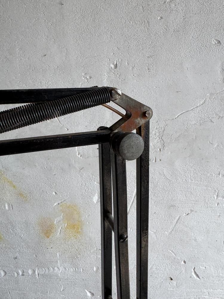 Vintage Industrial Articulated Desk Lamp In Black, 1950s photo buy