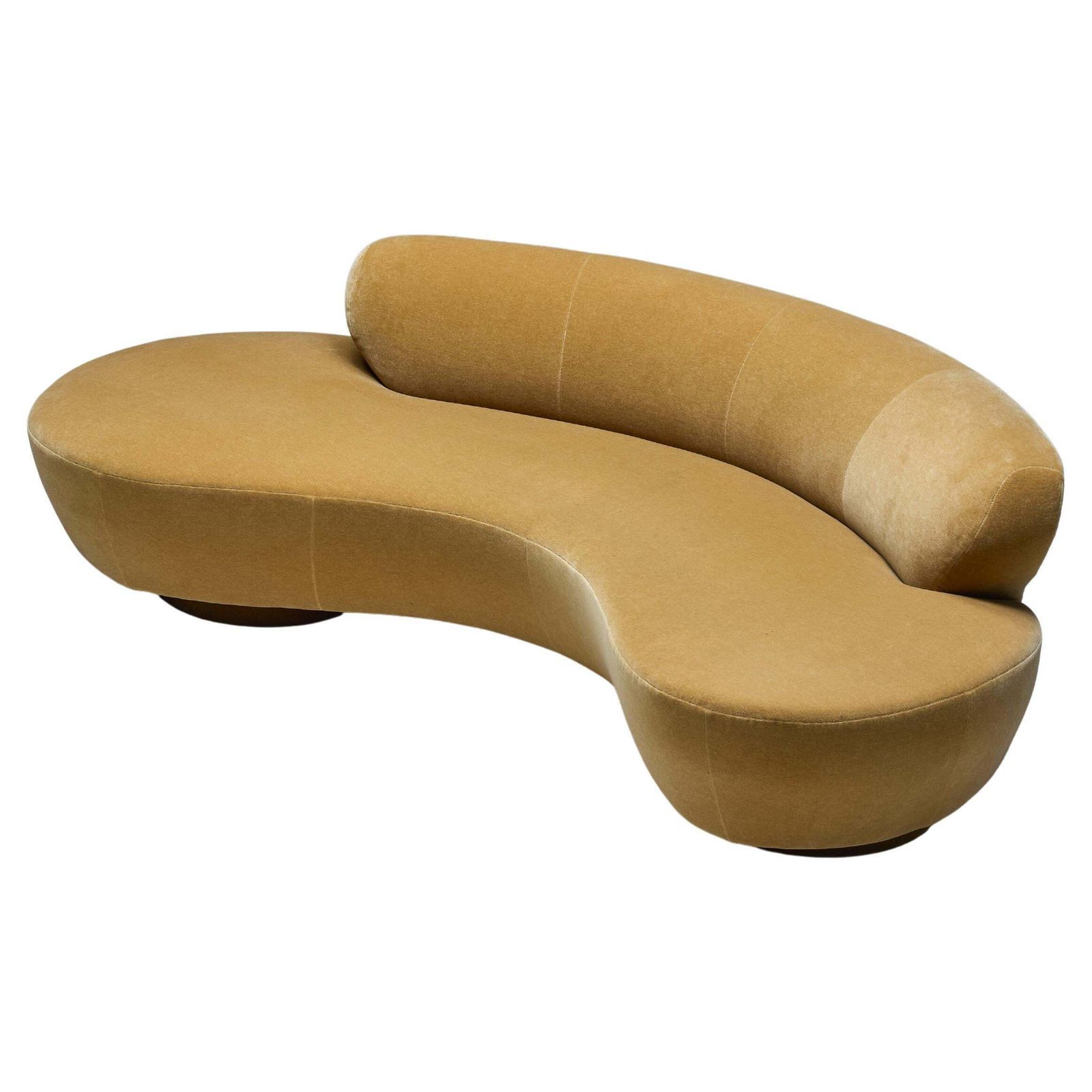 Serpentine Sofa By Vladimir Kagan For Directional, United States, 1980s