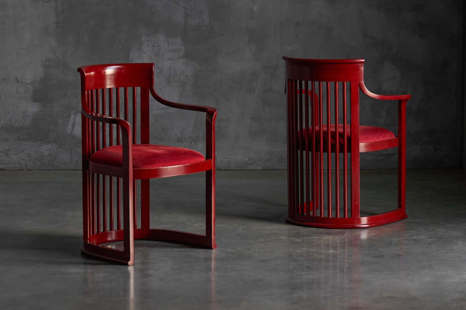 Japanese Dining Set In The Style Of Frank Lloyd Wright, Belgium, 1940s photo 4800.0