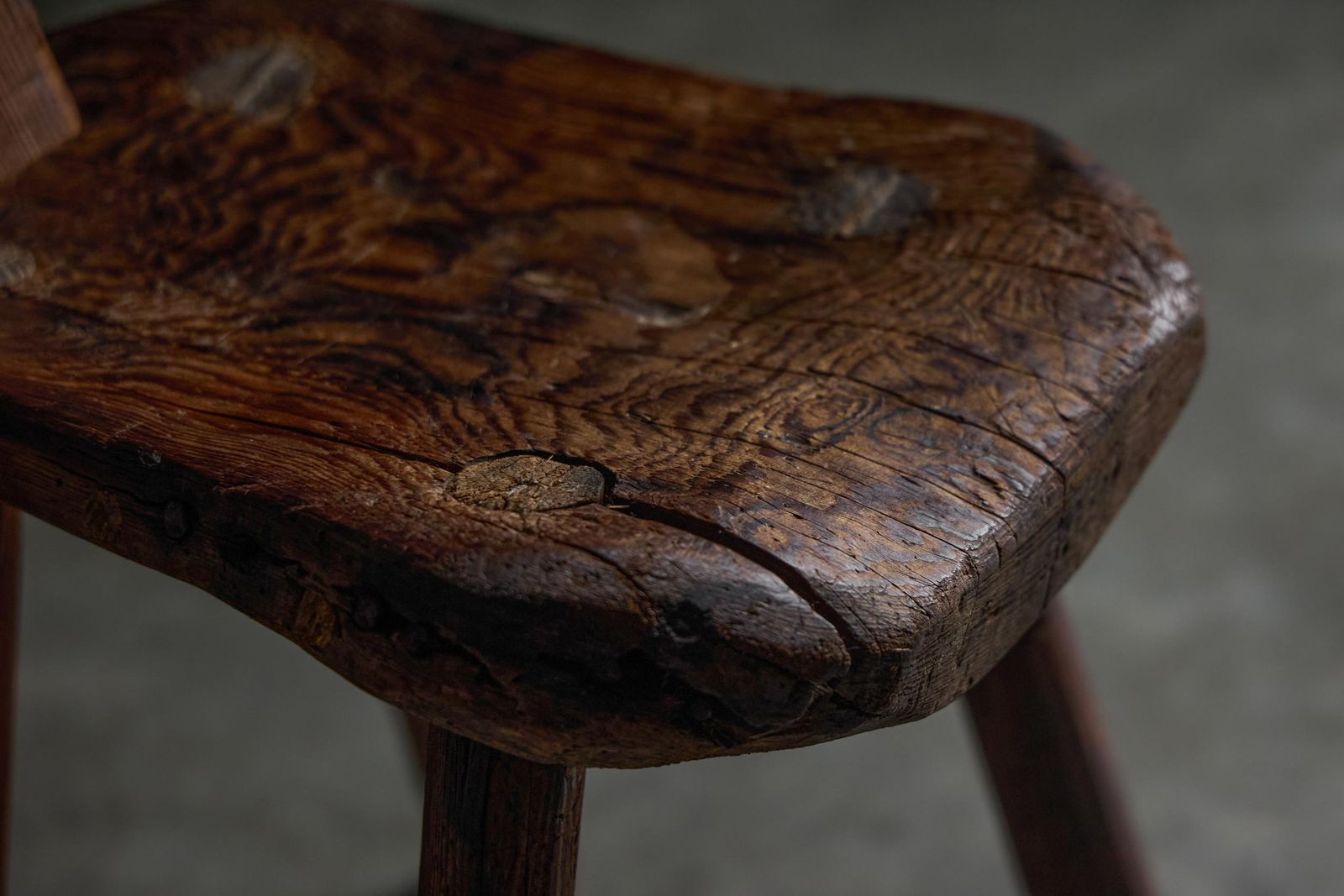 Alpine Folk Art Chair, France, 19th Century photo Furniture
