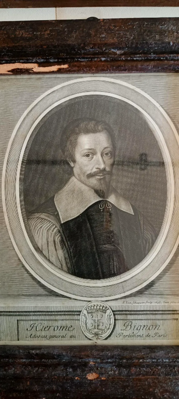 Six 6 Antique 18th Century France Engravings Character Portraits Cornices photo 318.0