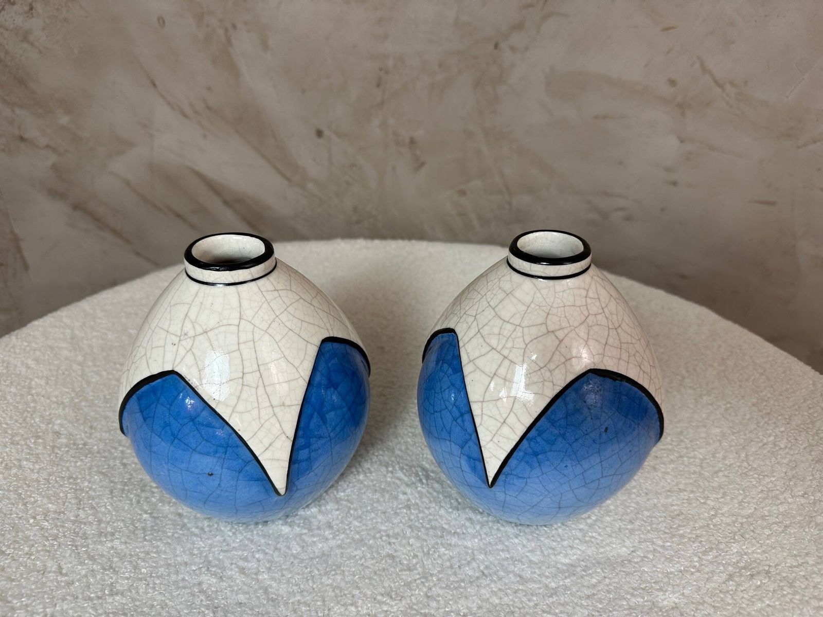 Page 1 Of 9 Pair Of Art Deco Vases photo furniture