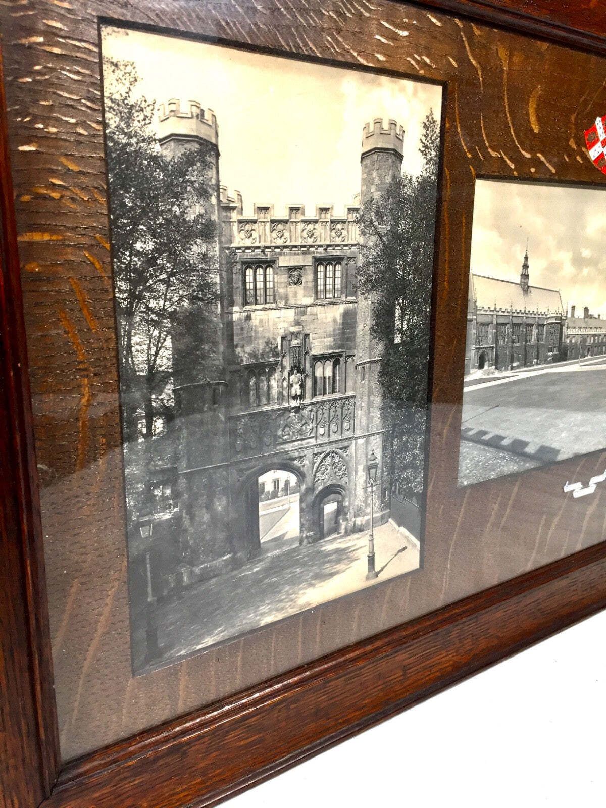 Antique Cambridge Trinity College Presentation Picture / Framed James Rossiter photo buy