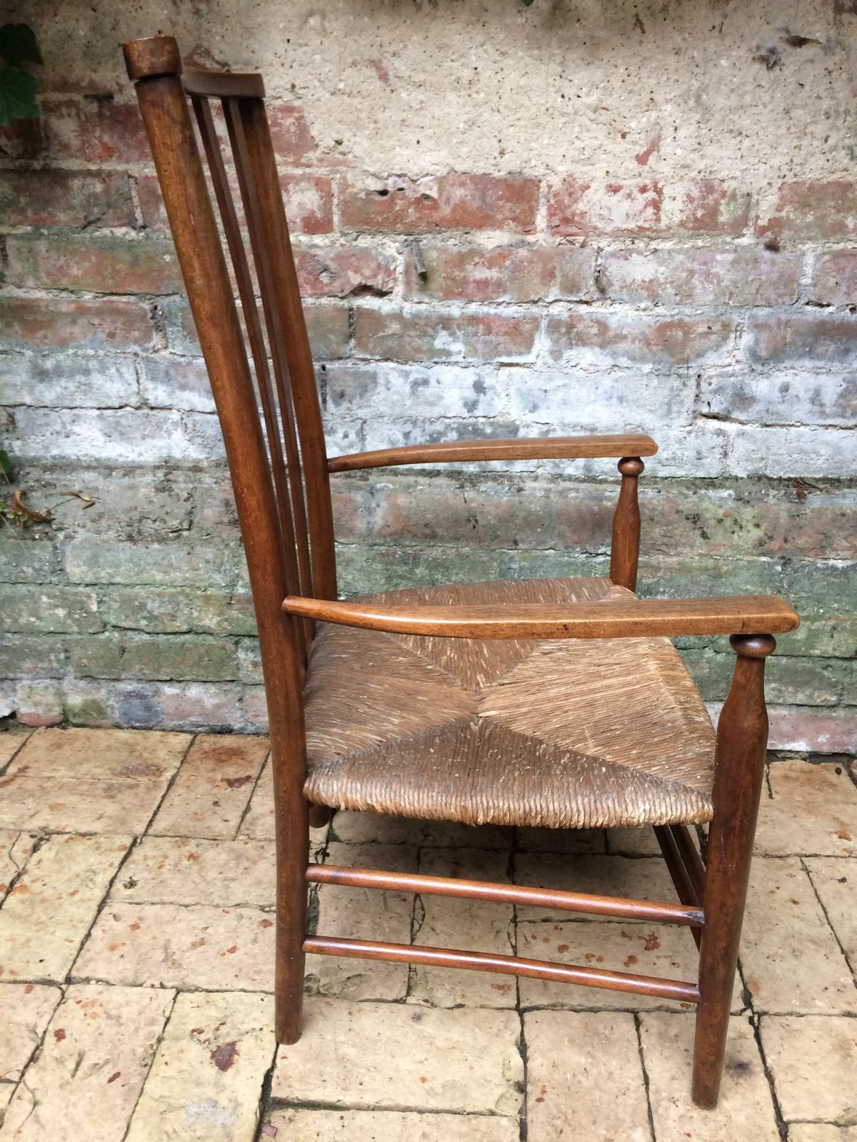 Arts And Crafts Rush Seated Armchair Morris And Co For Liberty photo 320.0