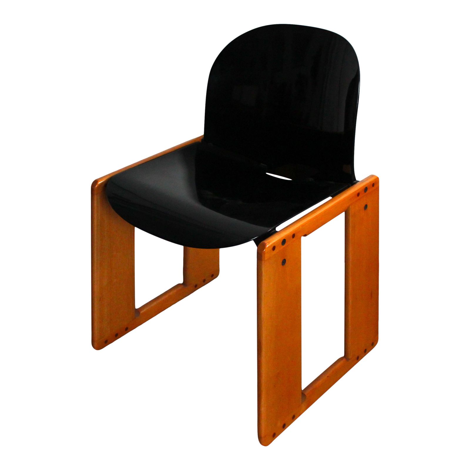 Set Of 8 Dialogo Chairs By Afra & Tobia Scarpa For B&B Italia, 1973 photo 15700.0