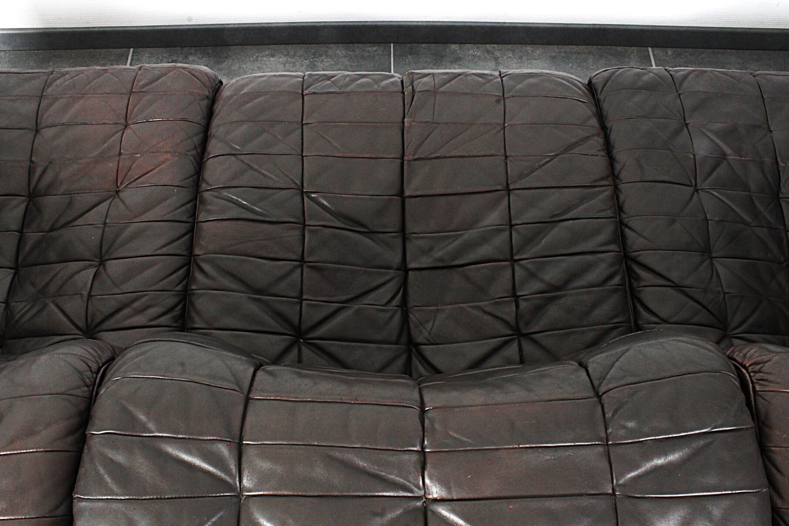 photo vinterior Beautiful De Sede Ds 11 Threeseater In Chocolate Brown Leather