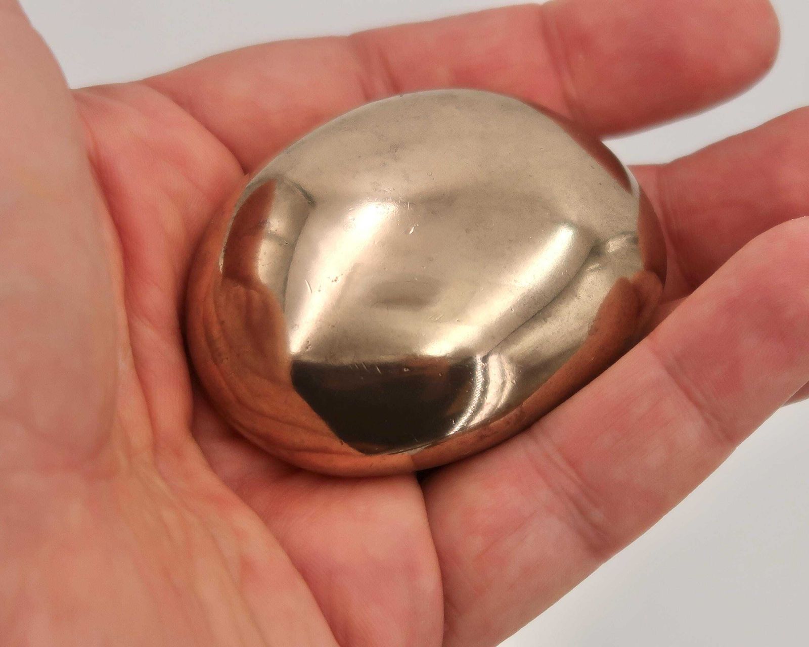 French Bronze Bottle Opener Pebble Sculpture By Monique Gerber, 1970s / Paperweight, Art, Constantin Brancusi Style photo Art