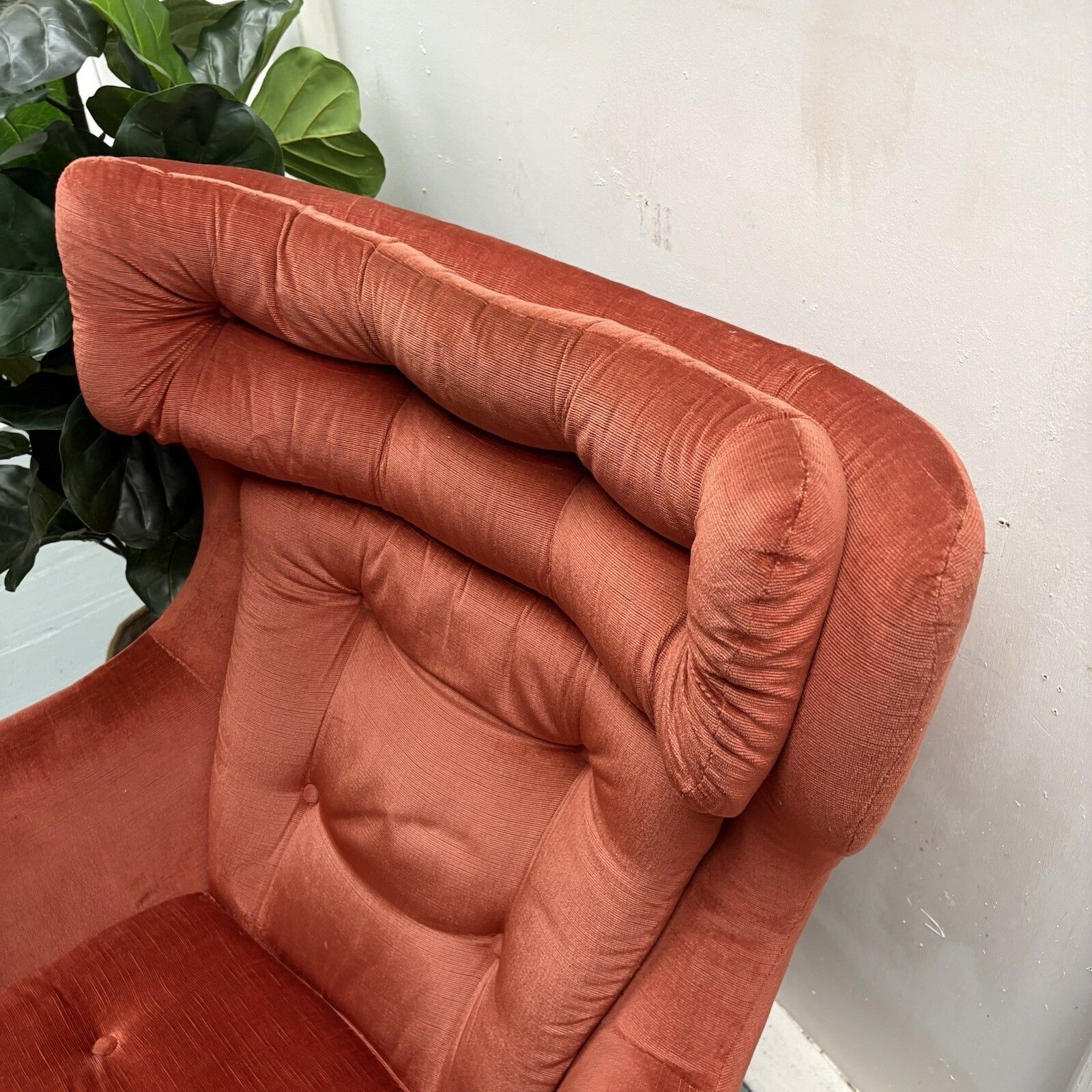 1970s Parker Knoll Glide Statesman Swivel Tilt Base Egg Arm Chair photo for sale