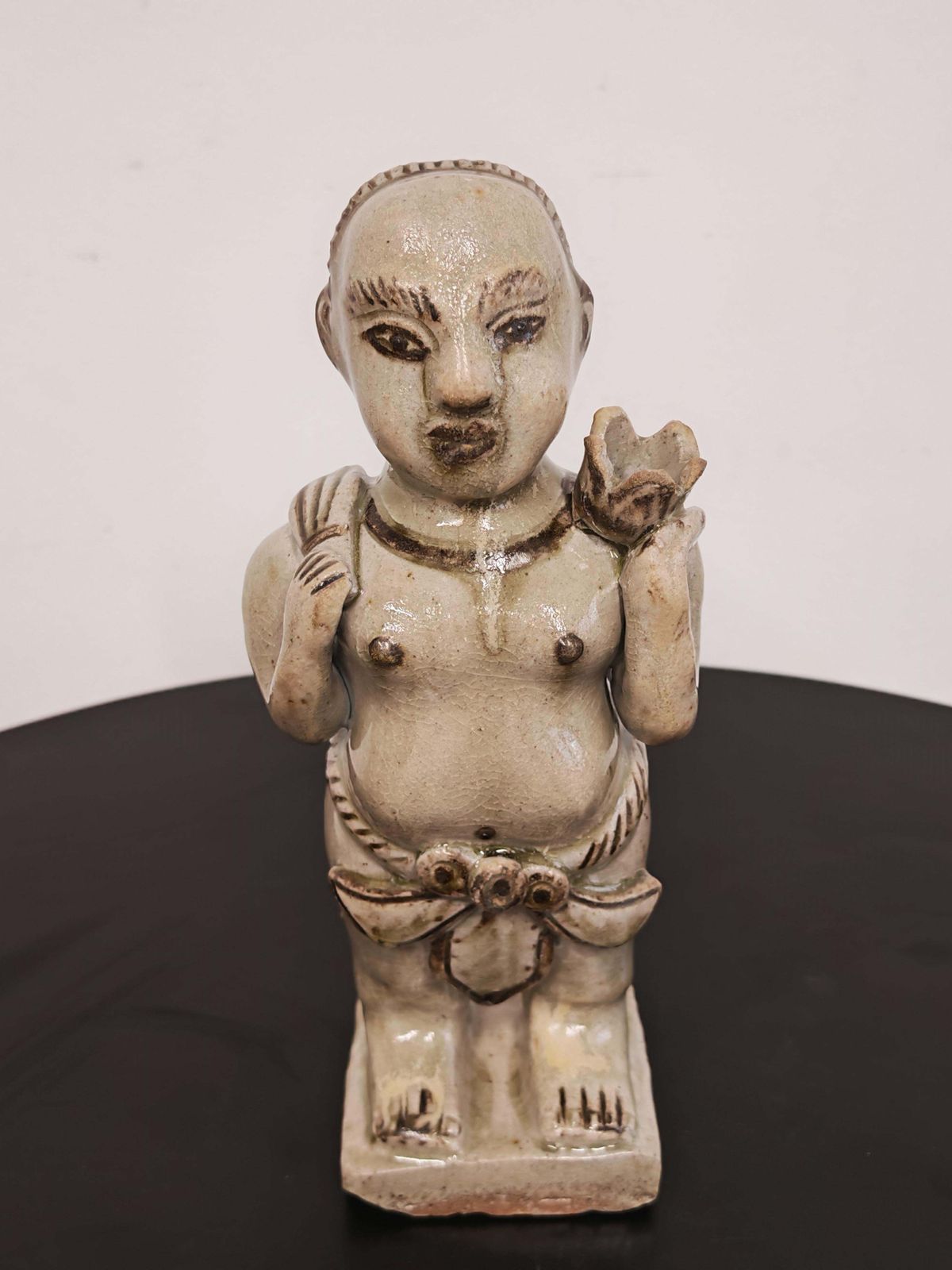 photo for sale Chinese Unusual Song Dynasty Style Cizhou Pottery Figure, 18th Century