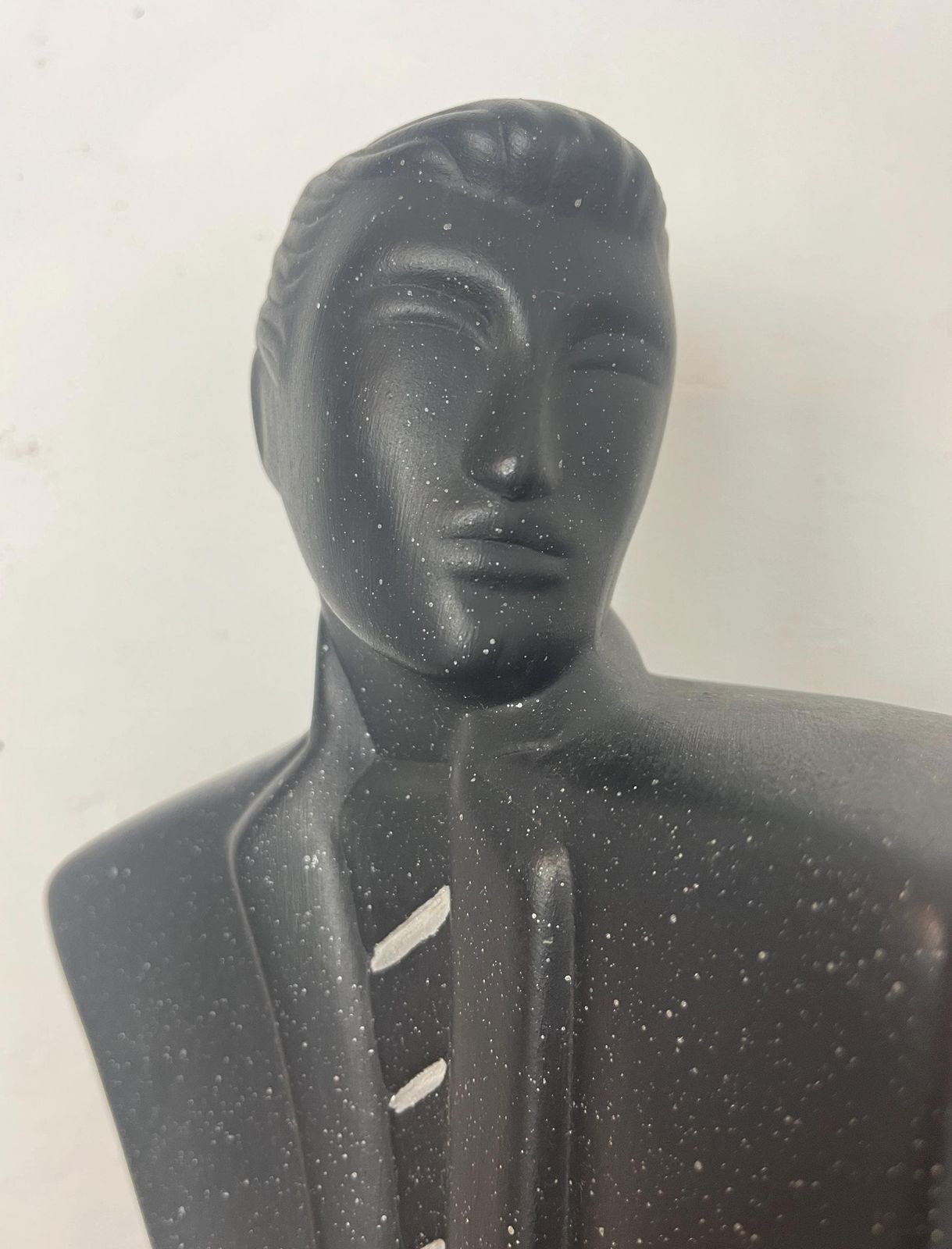 photo buy Vintage Retro Gentleman Postmodern Figure, Art Deco, Memphis Style Sculpture, Lindsey B Balkwill Style, London Designer