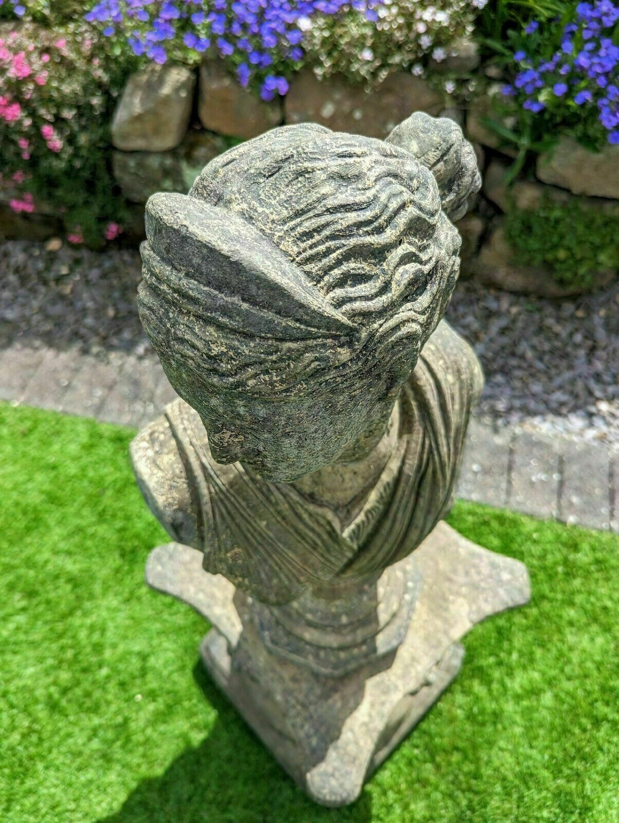 Aphrodite Vintage Garden Ornemant Goddess Love! English Stone 0042. photo vintage