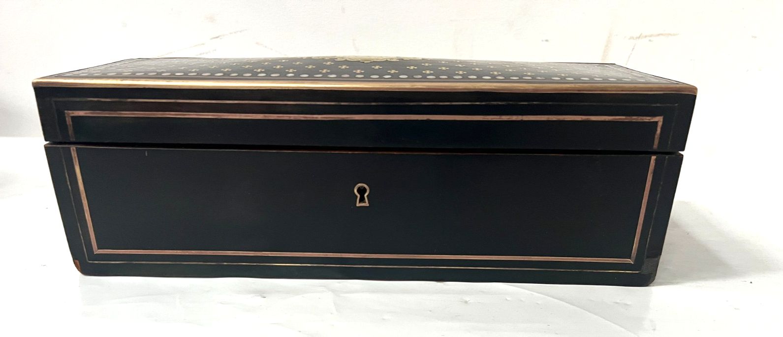 Glove Box In Marquetry To Queen Napoleon III photo for sale
