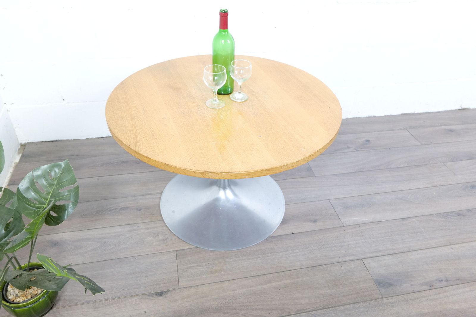 Mid Century Tulip Coffee Table photo vintage